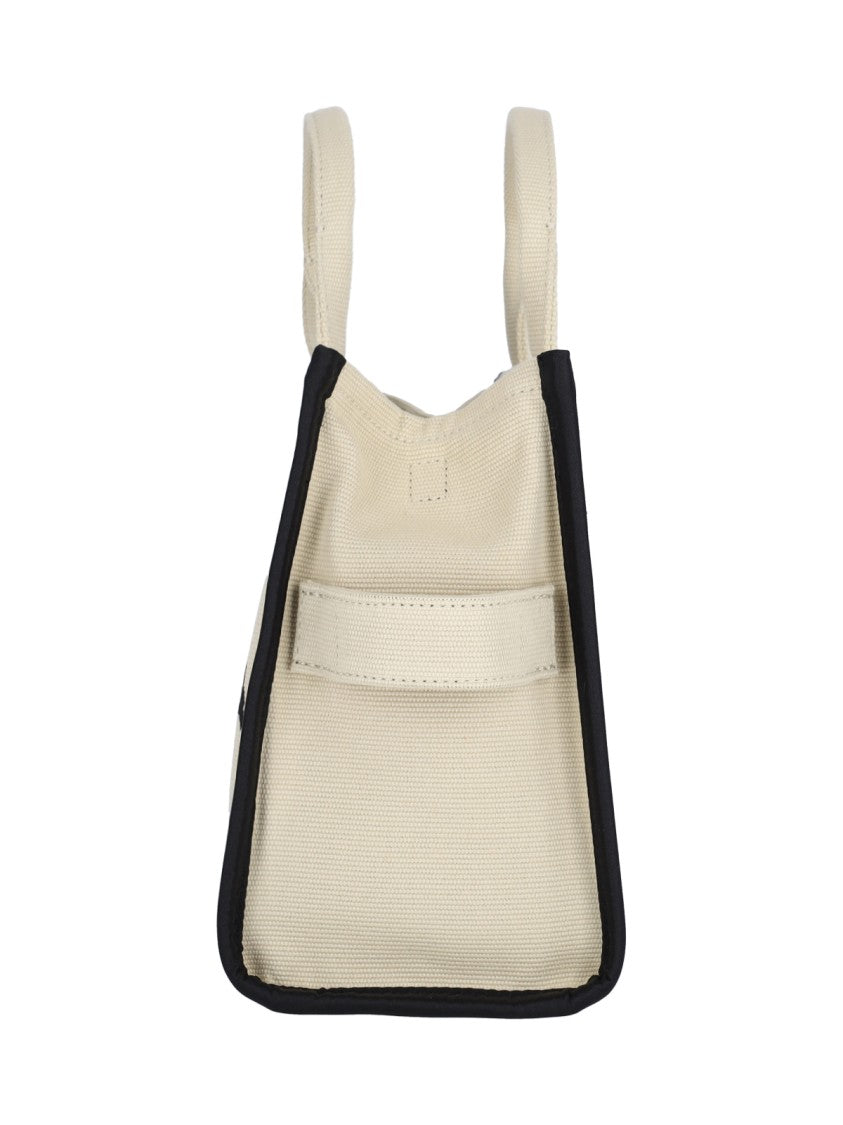 Medium Tote Bag "The Jacquard Tote" – Beige