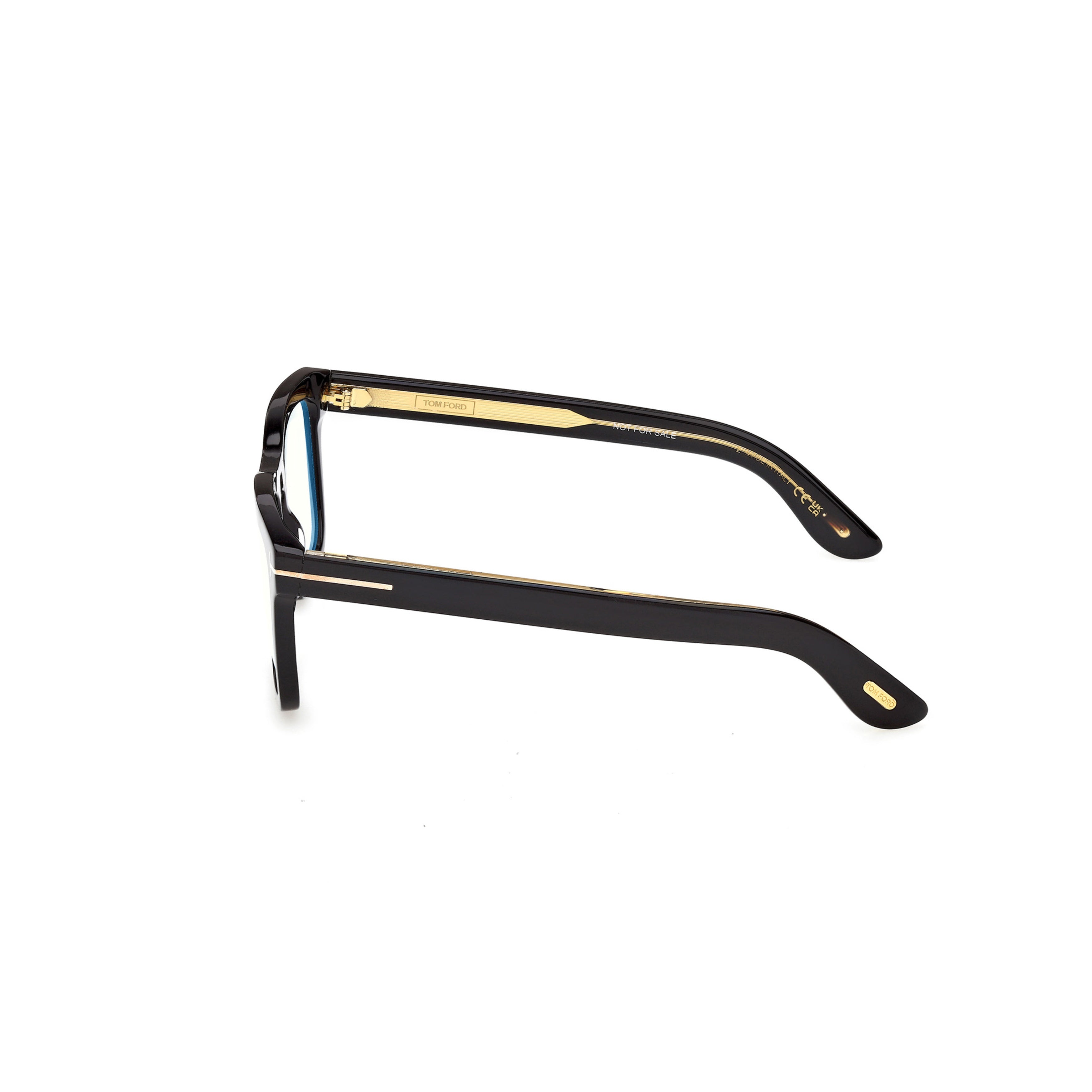 Ft6070-B Rectangular Acetate Sunglasses
