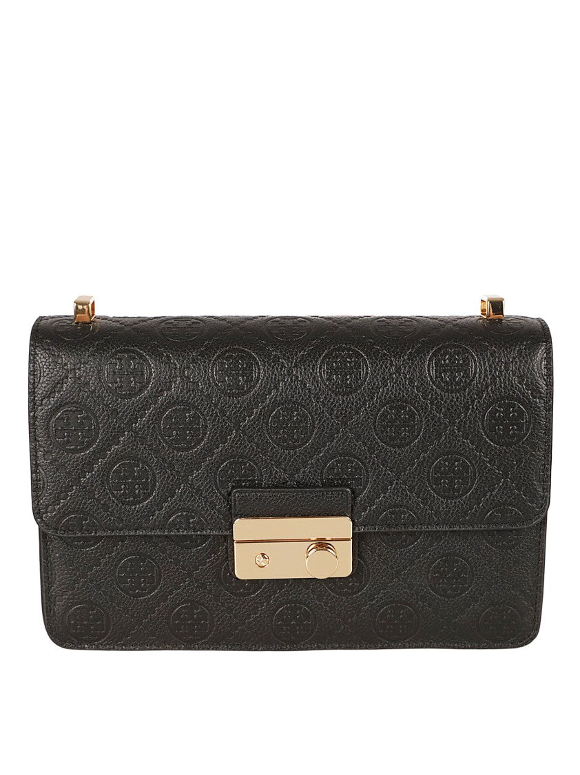 Quilted Black Cow Leather Handbag