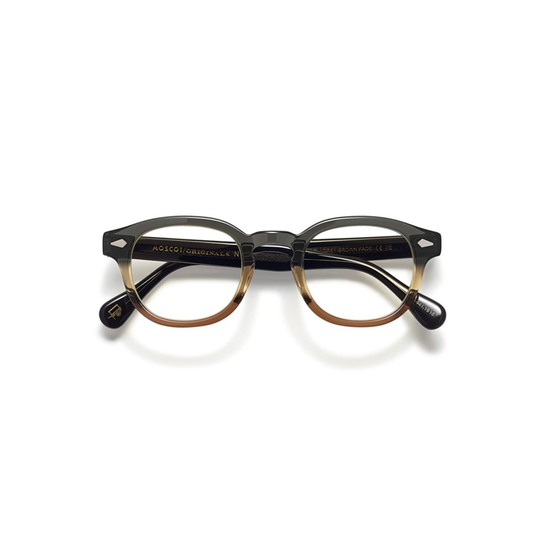 Or-Lem-O Lemtosh Gradient Round Frame Eyeglasses with Keyhole Bridge