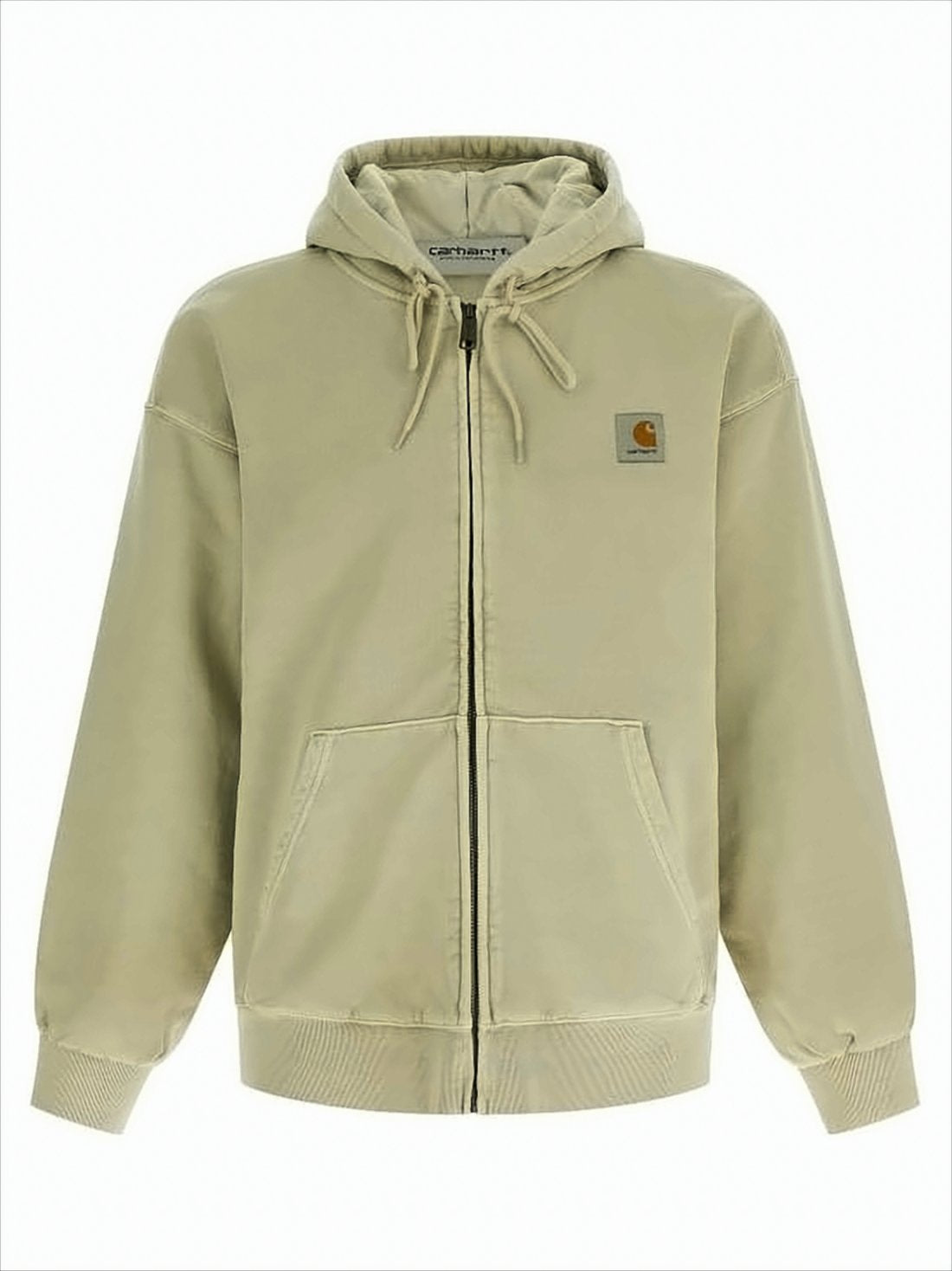 Hooded Zip-Up Vista Jacket with Ribbed Cuffs