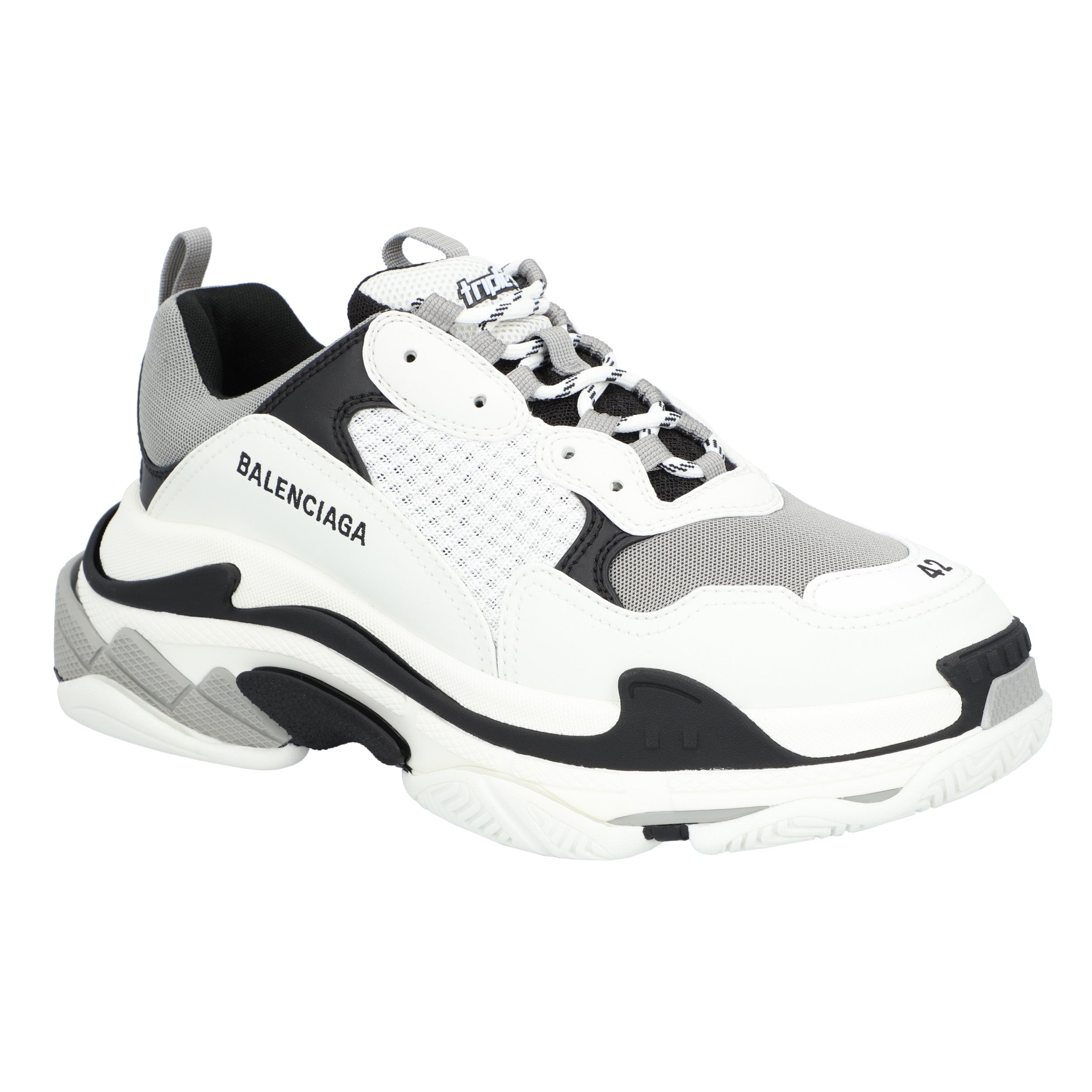 Triple S White Comfort