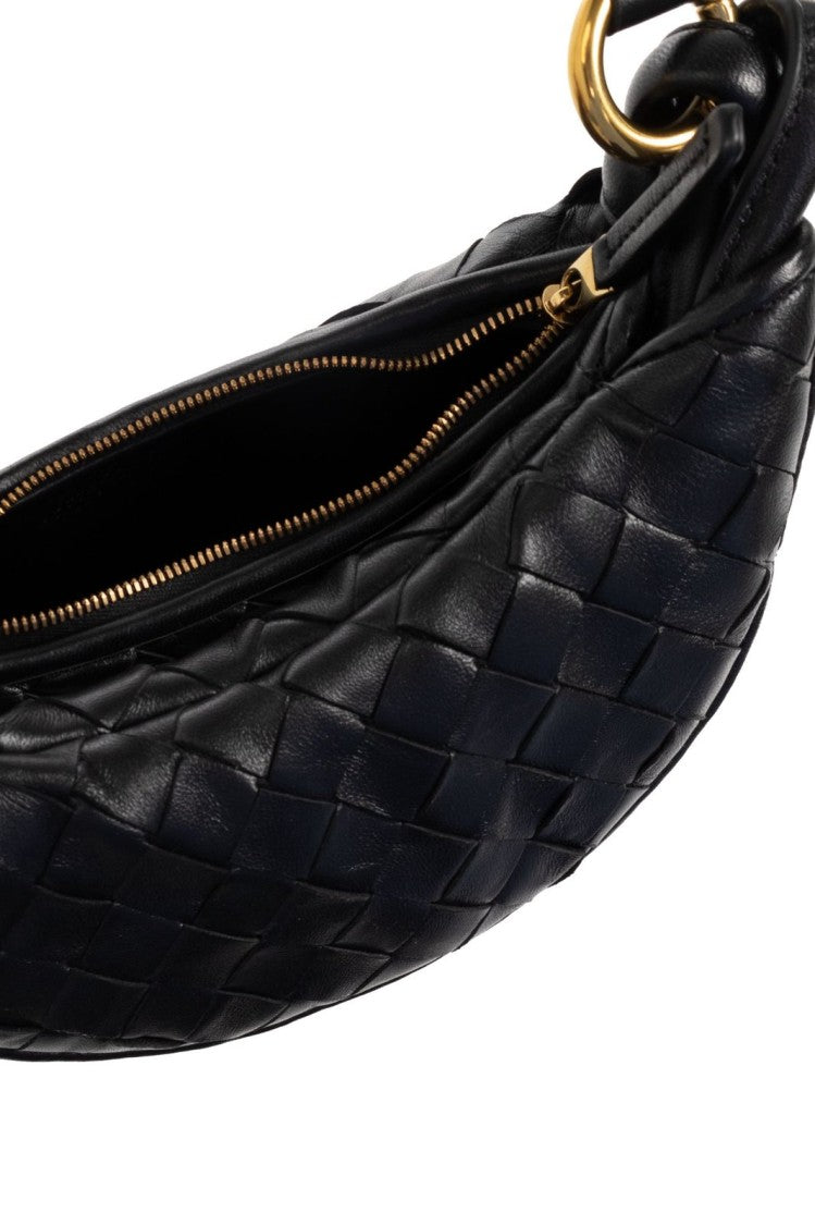 Medium Woven Leather Tote Bag