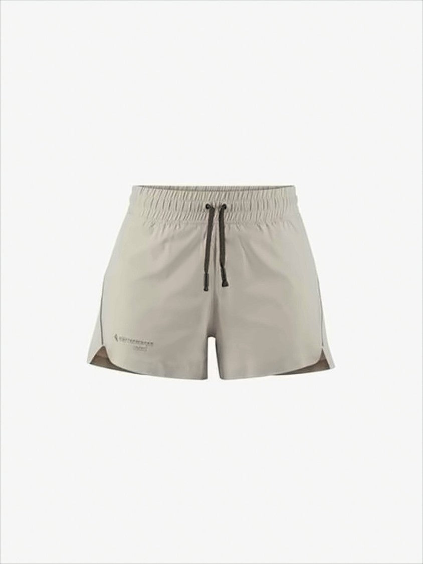 Minimalist Polyamide Shorts With Drawstring Waistband