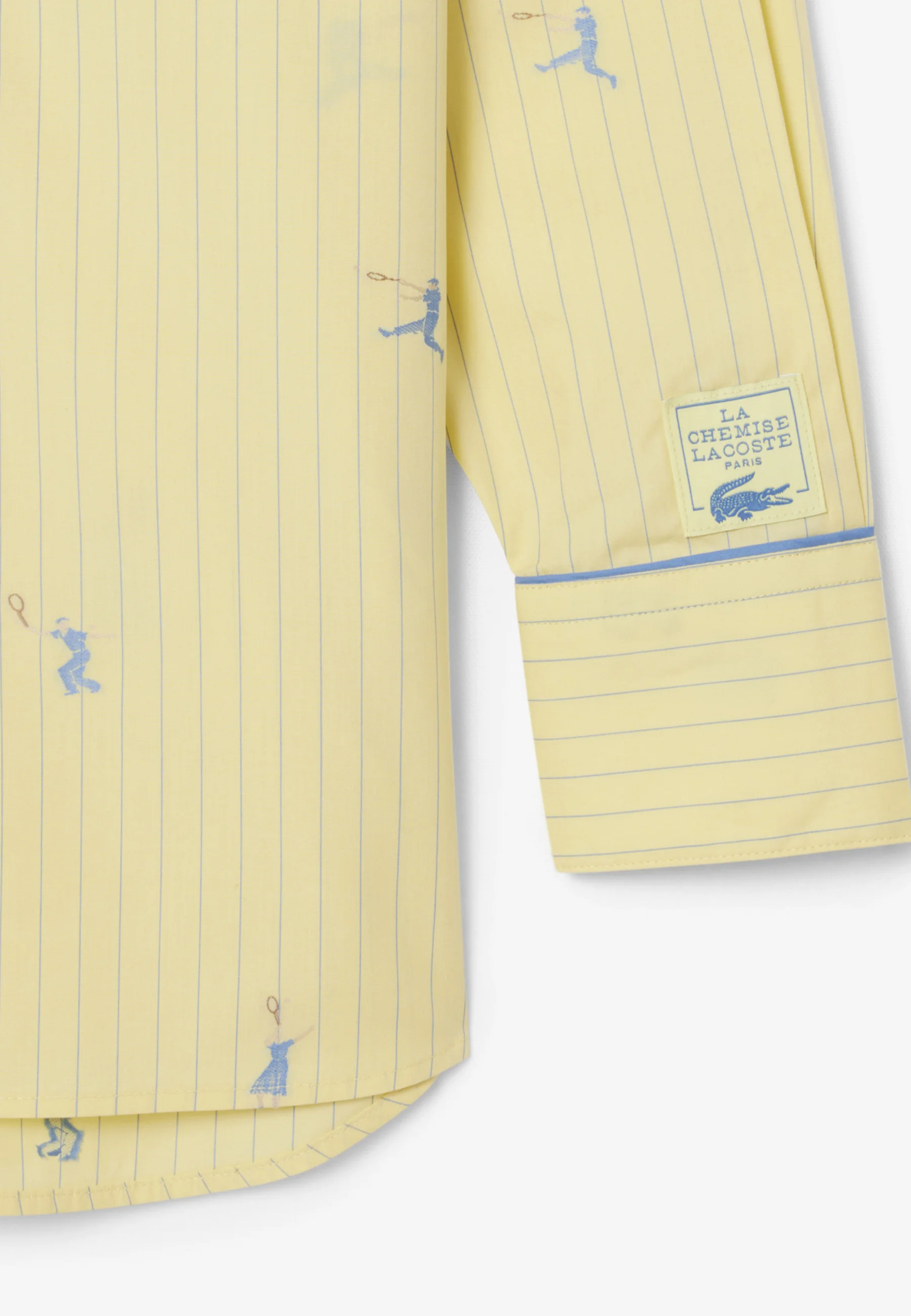 Yellow Monogram Jacquard Oversized Shirt