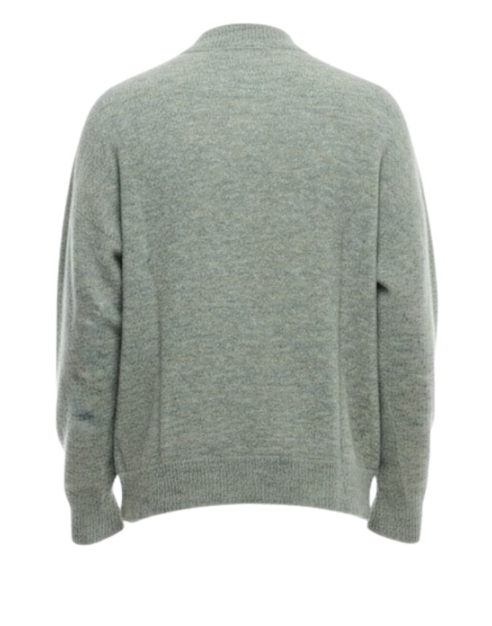 Sage Green Brushed Crewneck Sweater