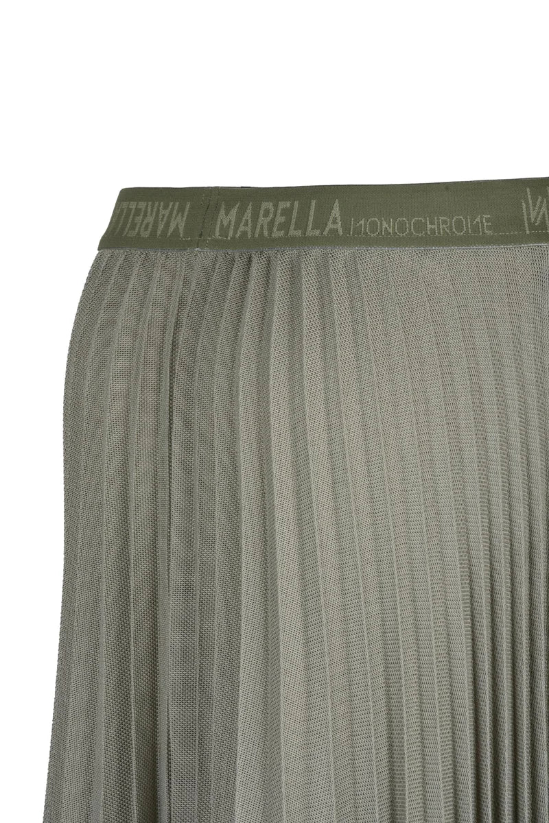 Acerbo Pleated Skirt - Green