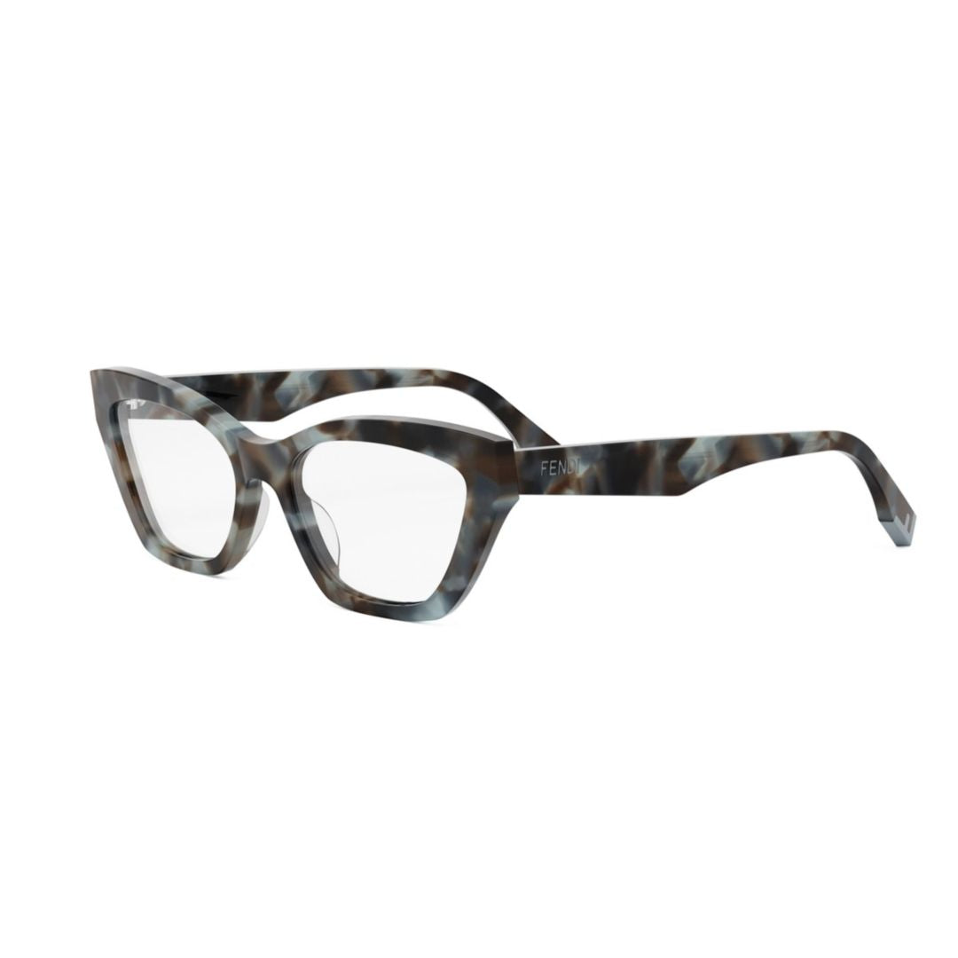 Fe50067i Angular Cat-Eye Eyeglasses
