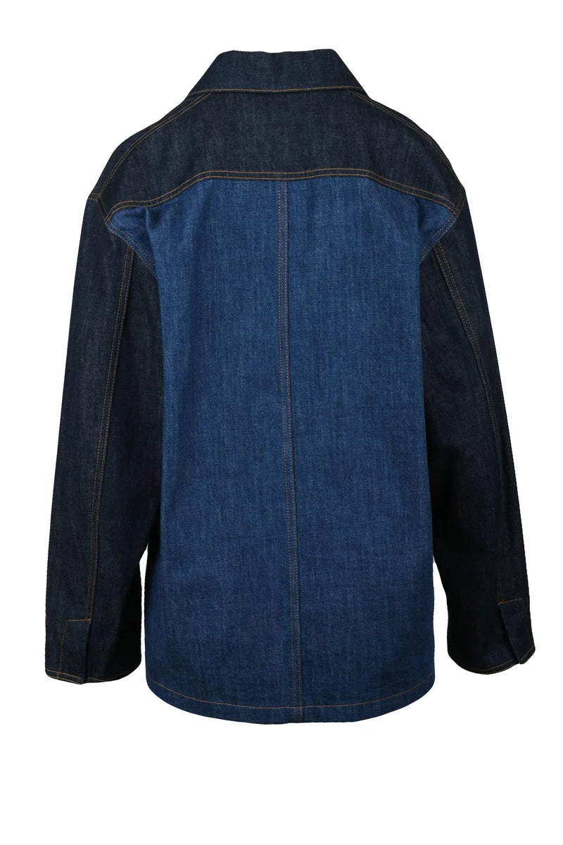 Rigid Denim Jacket - Blue