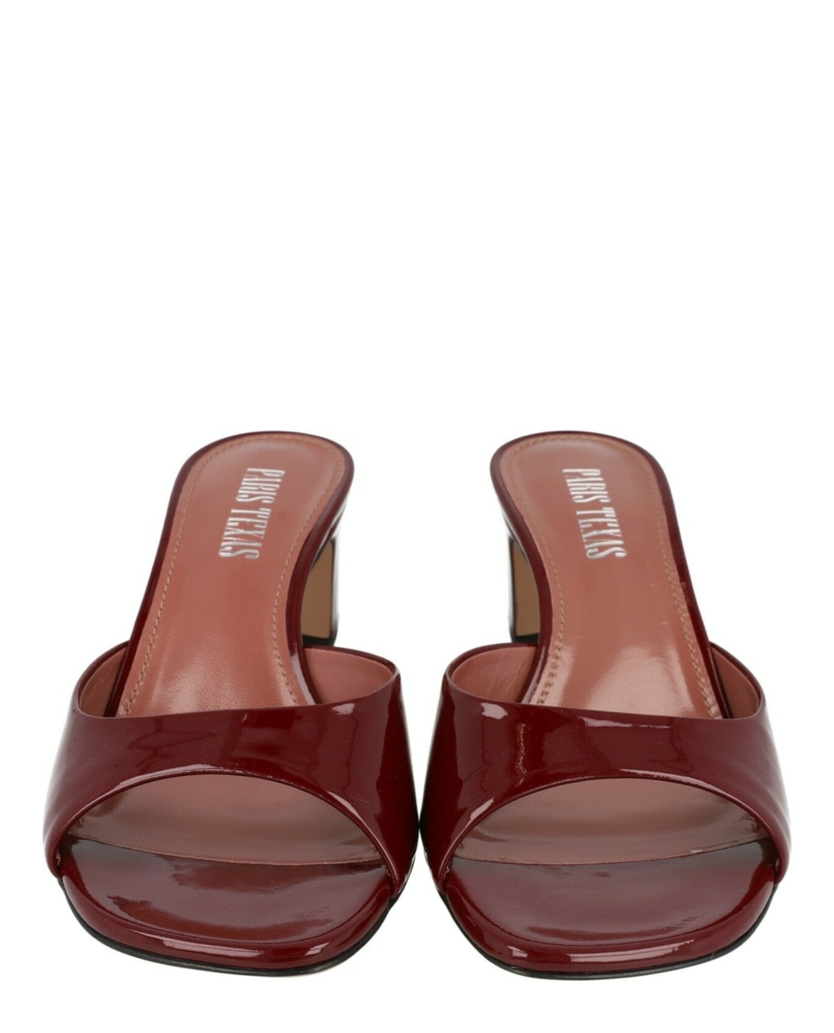 Lara Patent Leather Mules