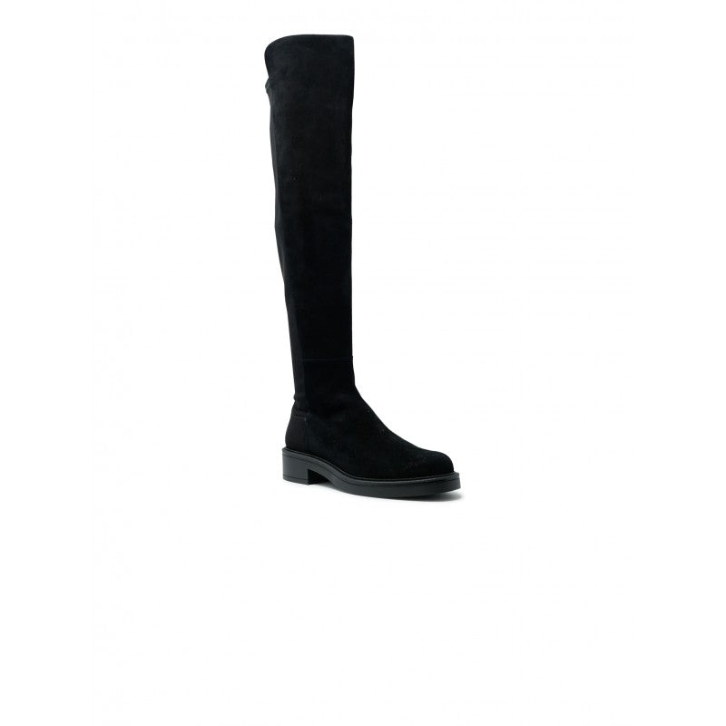 Sm395 Black Suede 5050 Celia Boots