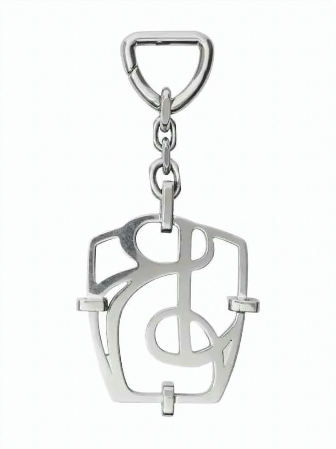 Polished Brass Keyring