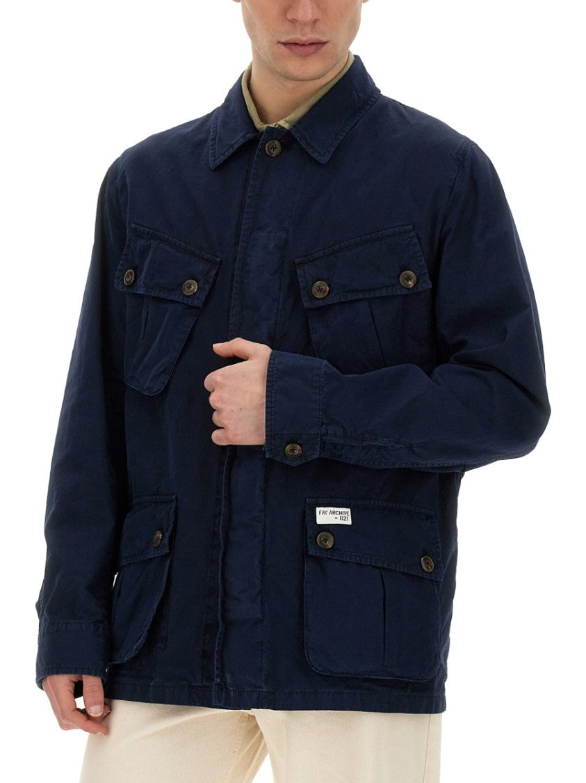 Relaxed Fit Cotton Jacket