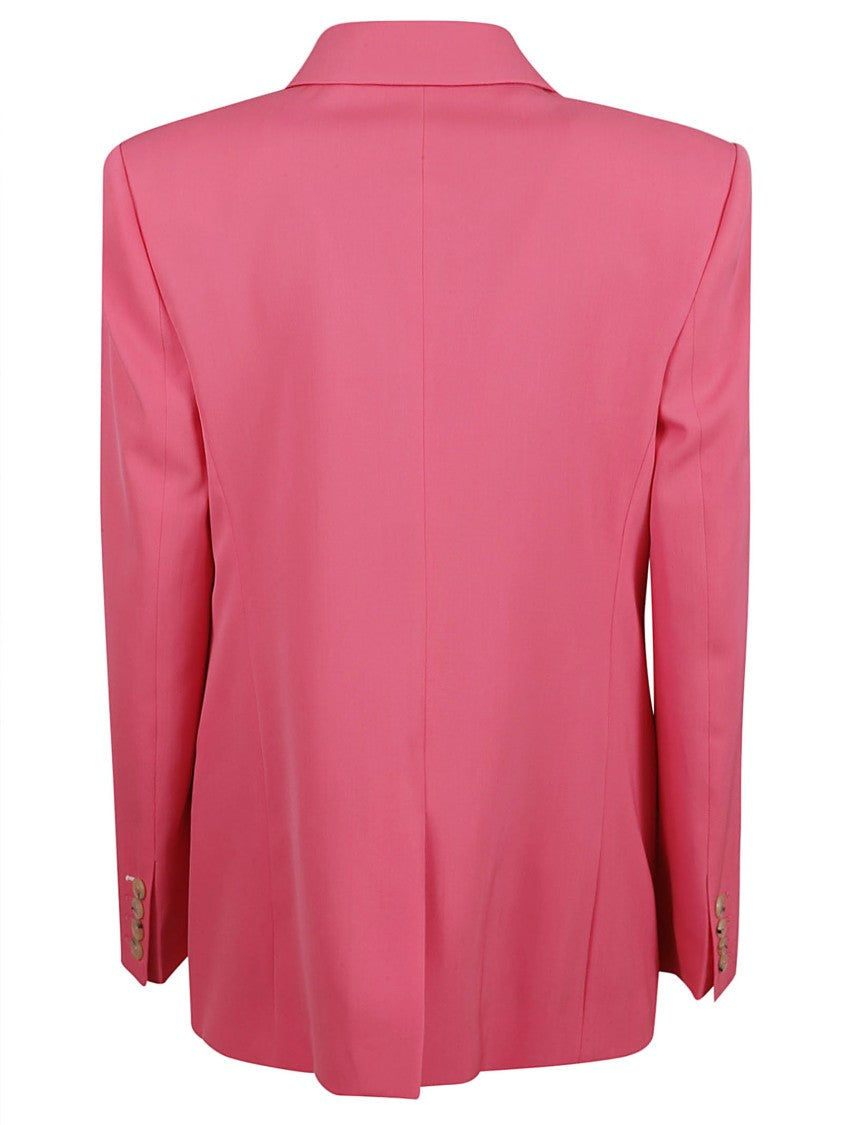 Tailored Pink Wool Jacket