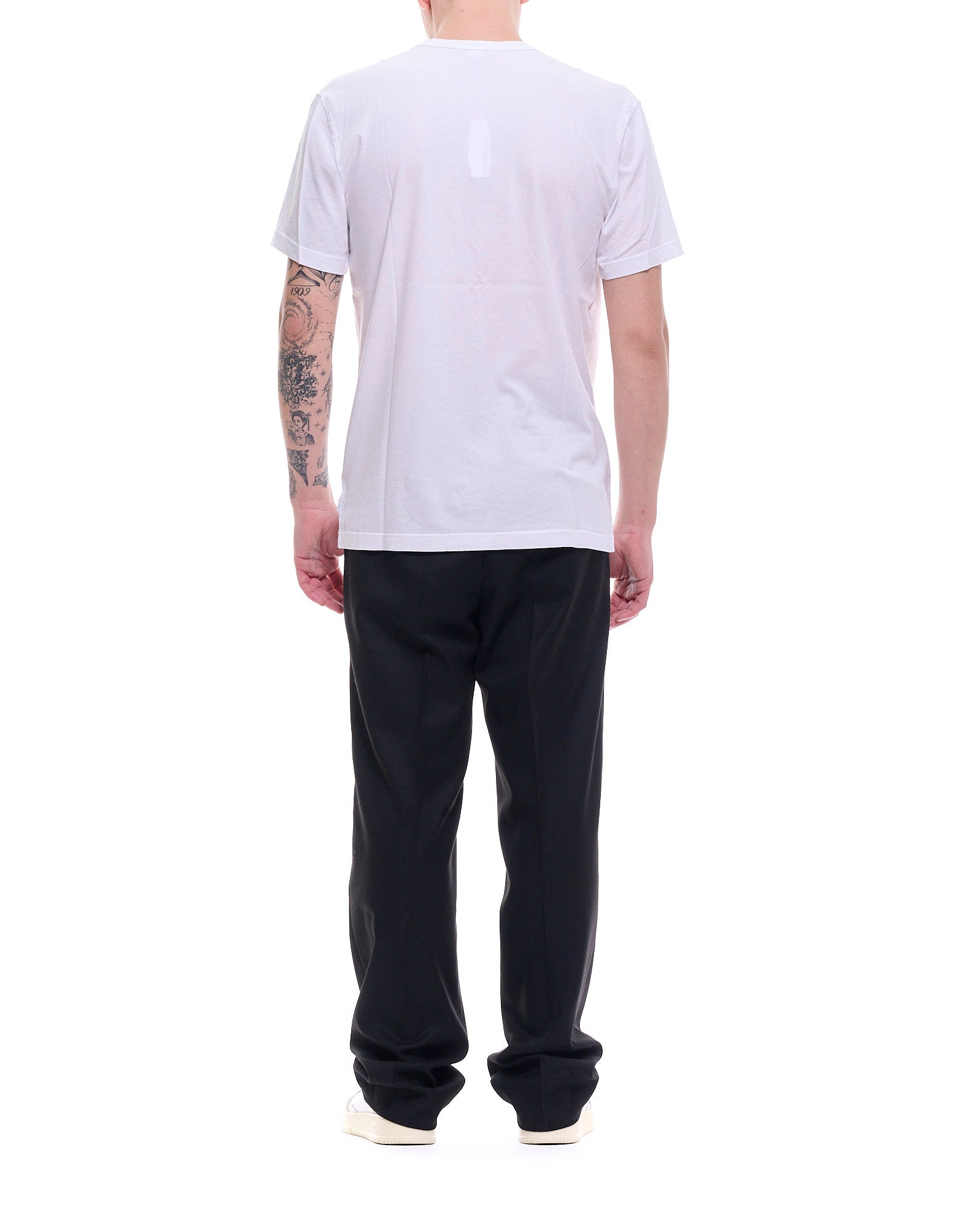 Men’S Pleated Black Trousers