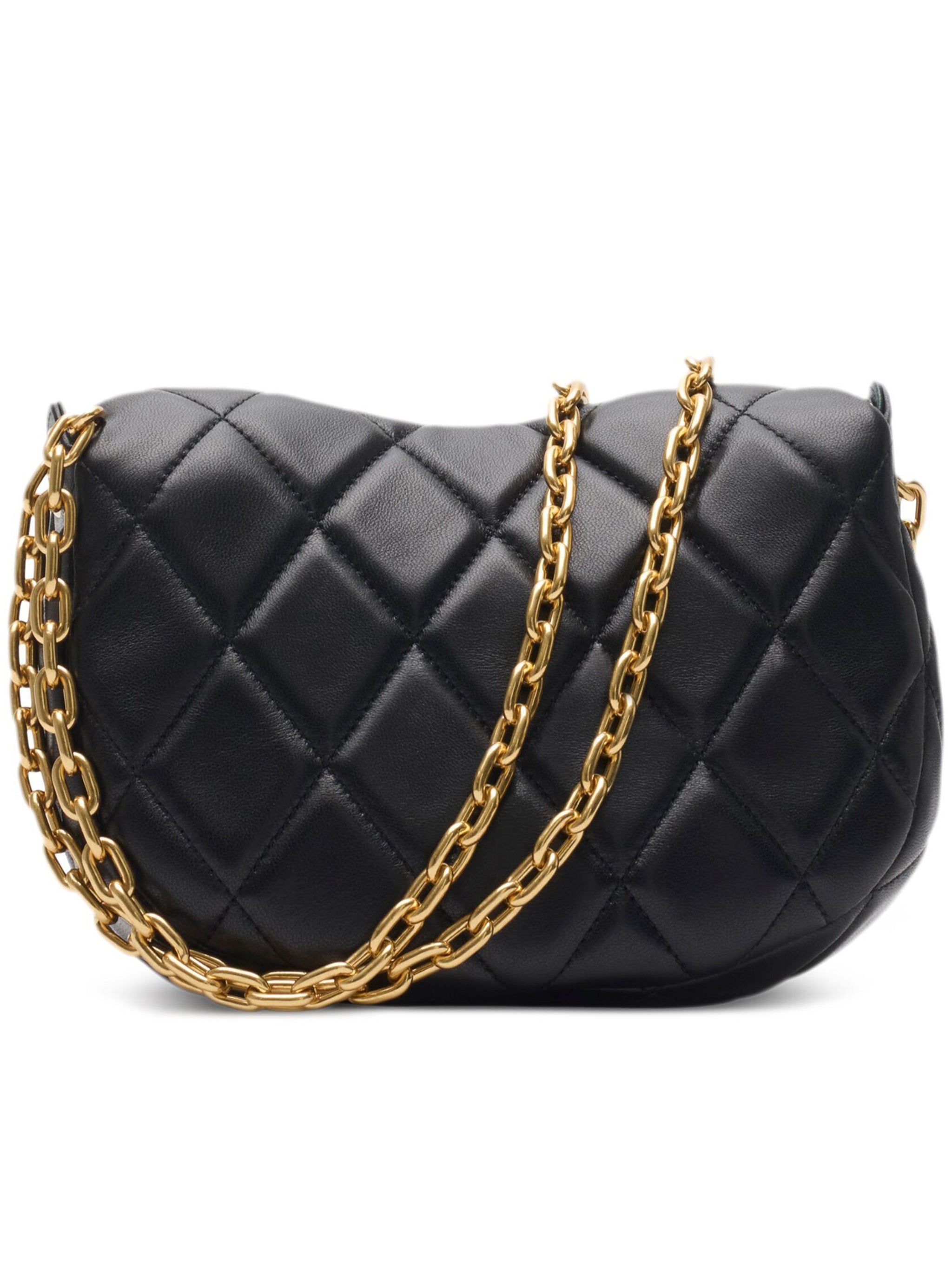 Quilted Rocking Horse Leather Shoulder Bag