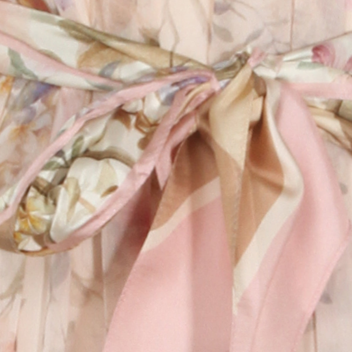 Cream Viscose Dress