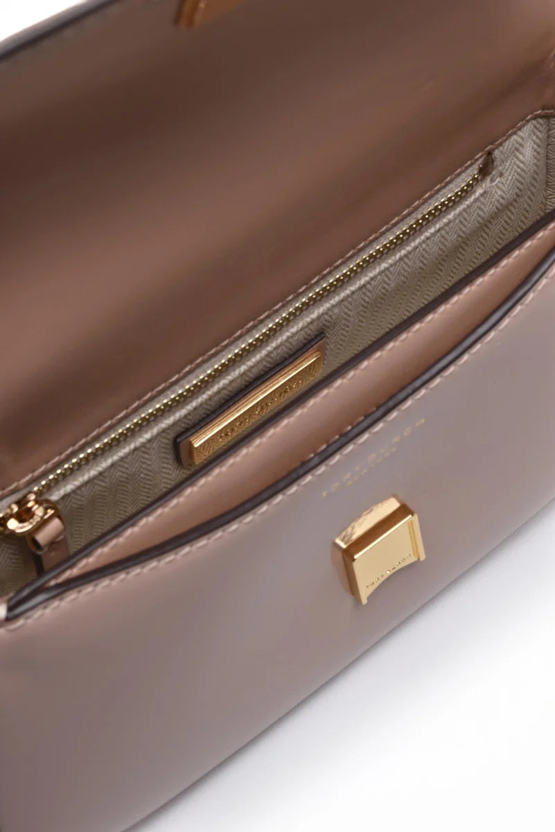 Britten Patent Shoulder Bag - Pink