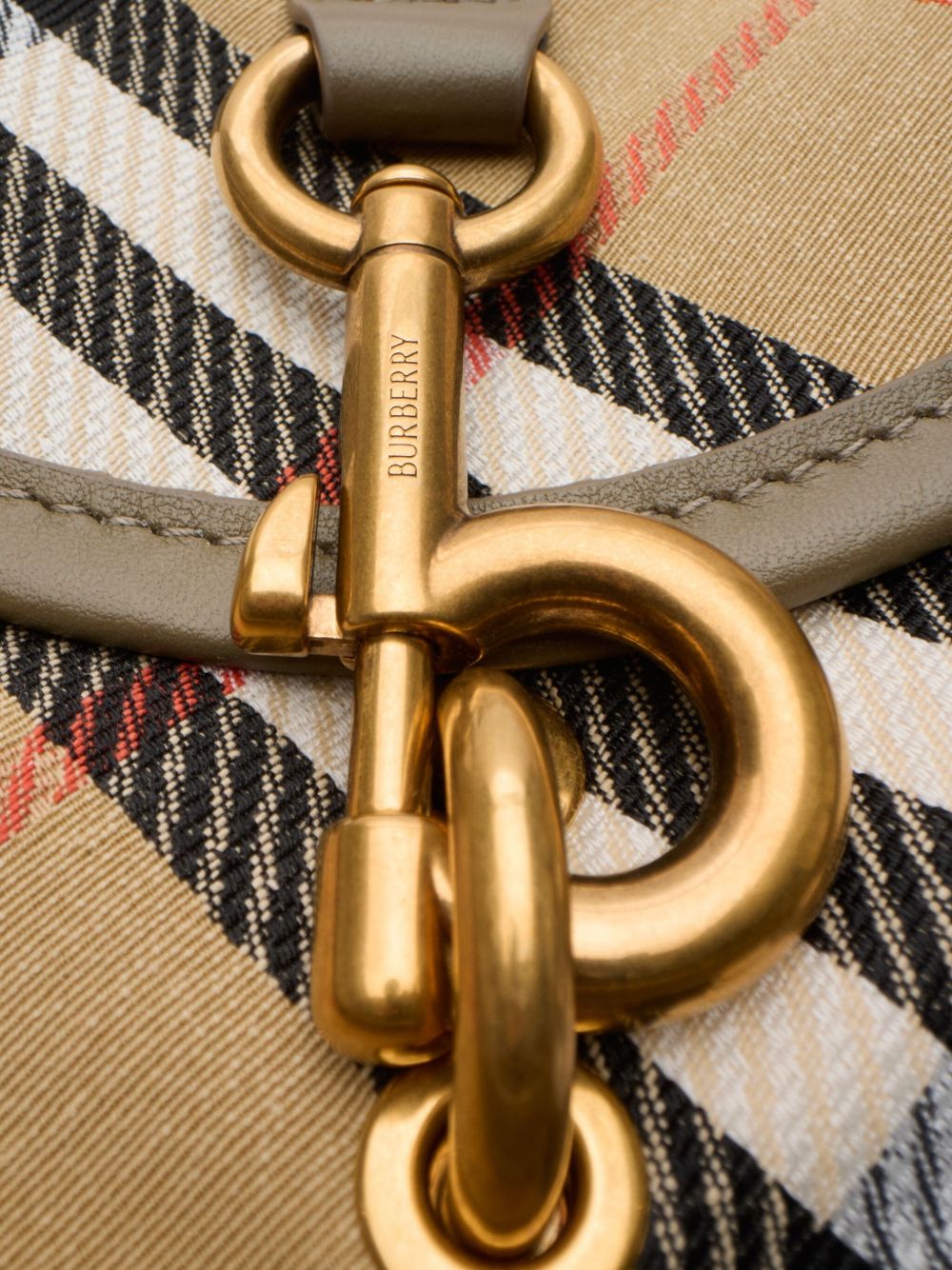 Checkered Pattern Handbag