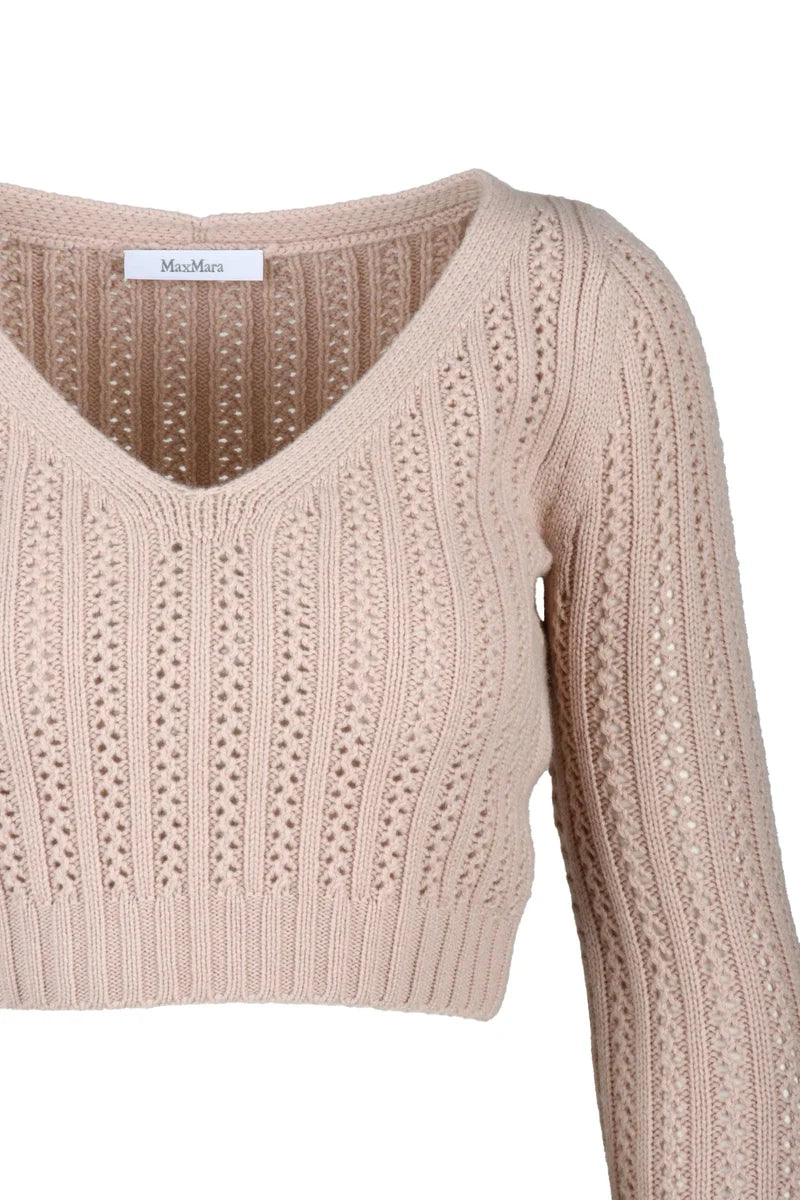 Ifrem Short Sweater - Pink