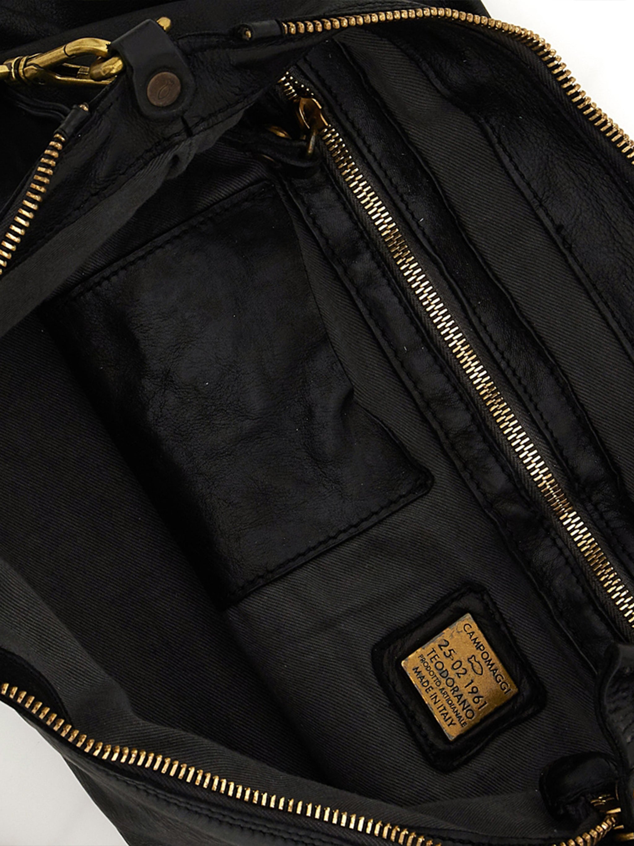 Wanda Slouchy Studded Black Handbag
