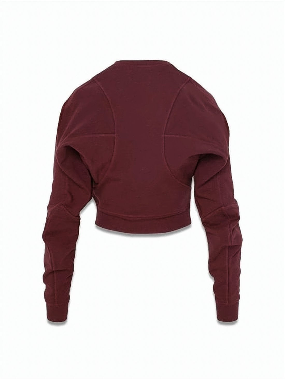 Cropped Long-Sleeve Top