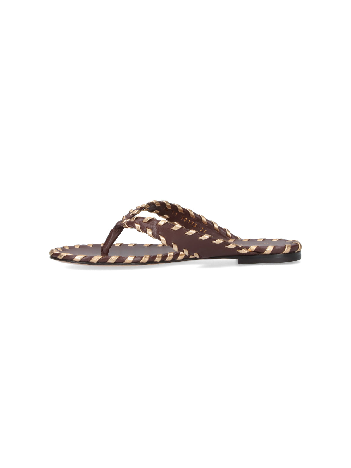 "Shanti" Flip-Flop Sandals – Brown