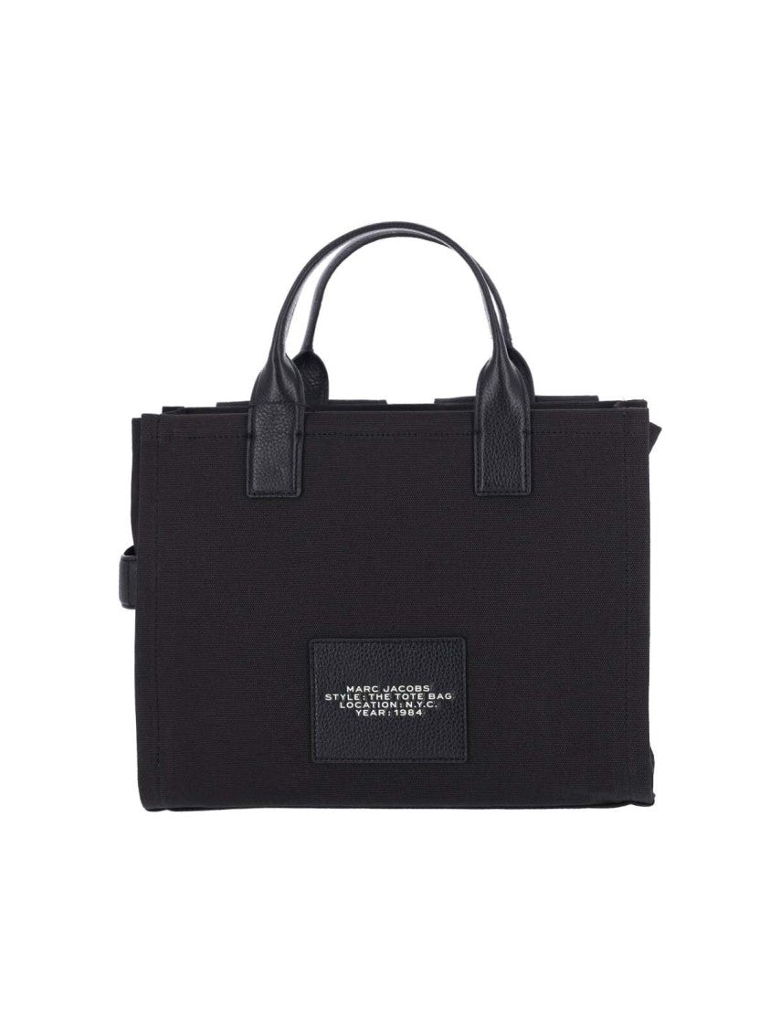 "The Medium Cargo Tote" Bag Black
