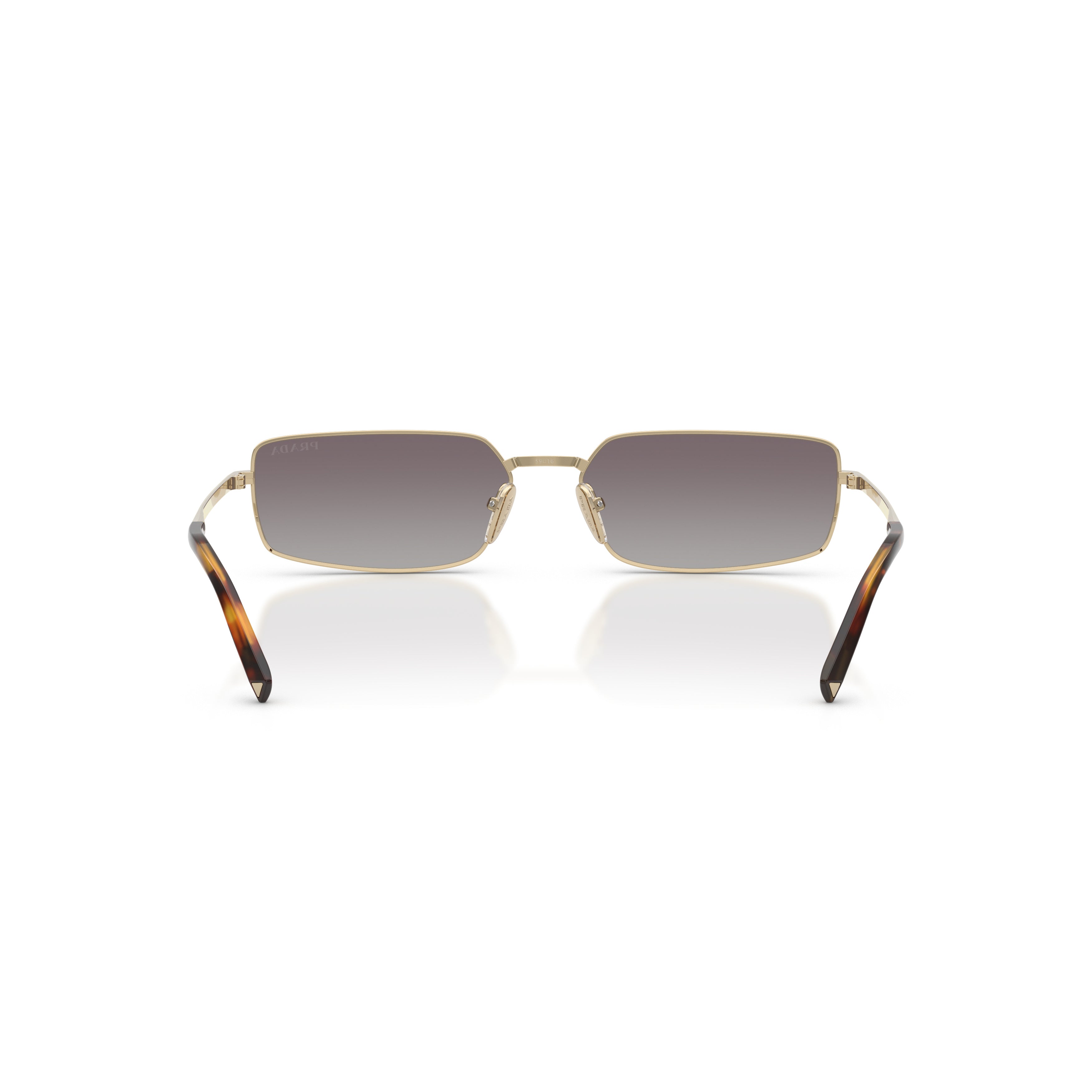 0pr A60s Gradient Grey Rectangular Sunglasses