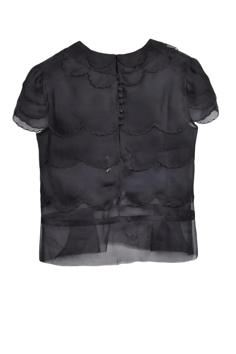 Chiffon Blouse - Black