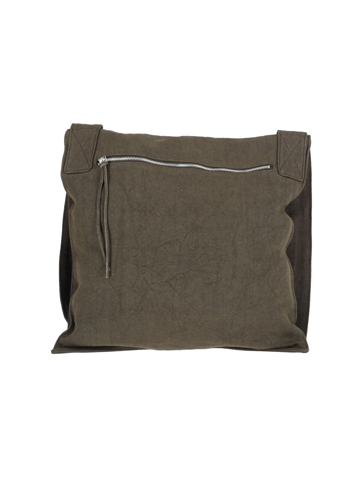 Brown Grande Slack Linen Shoulder Bag