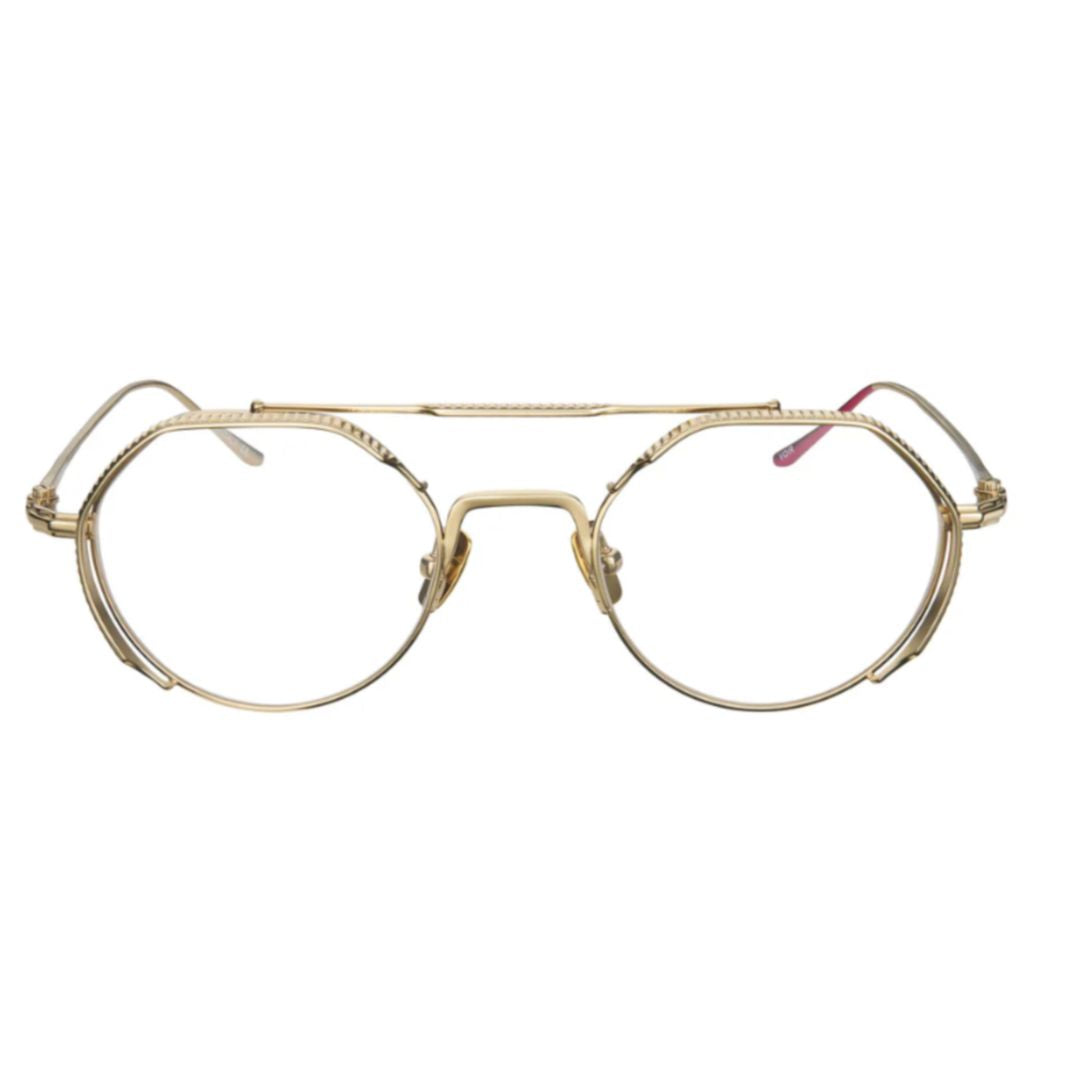 Voir Collectio Vr-1 Round Frame Titanium Eyeglasses