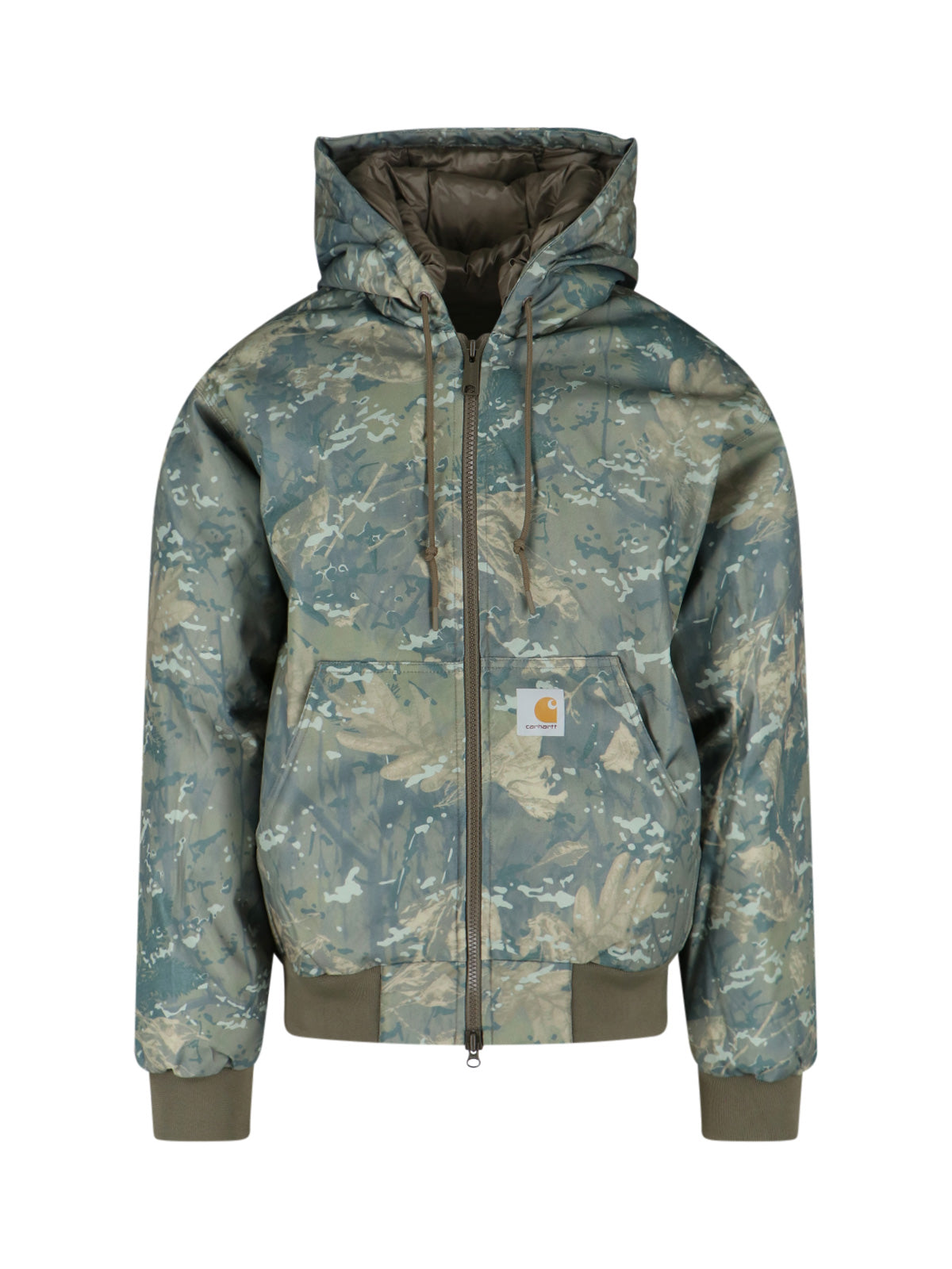 "Og Active" Jacket, In Green Water-Repellent Fabric