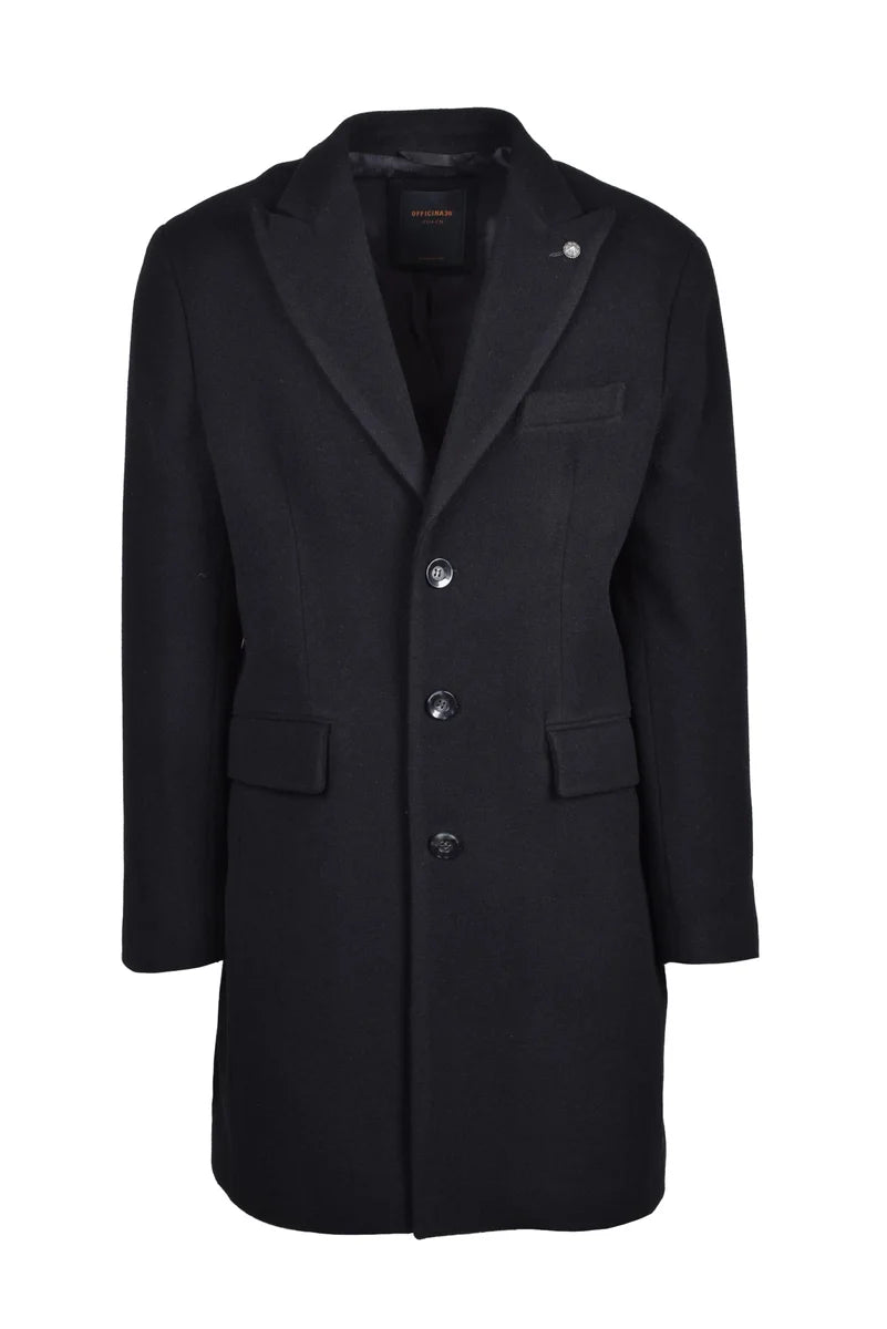 Wool Coat - Black