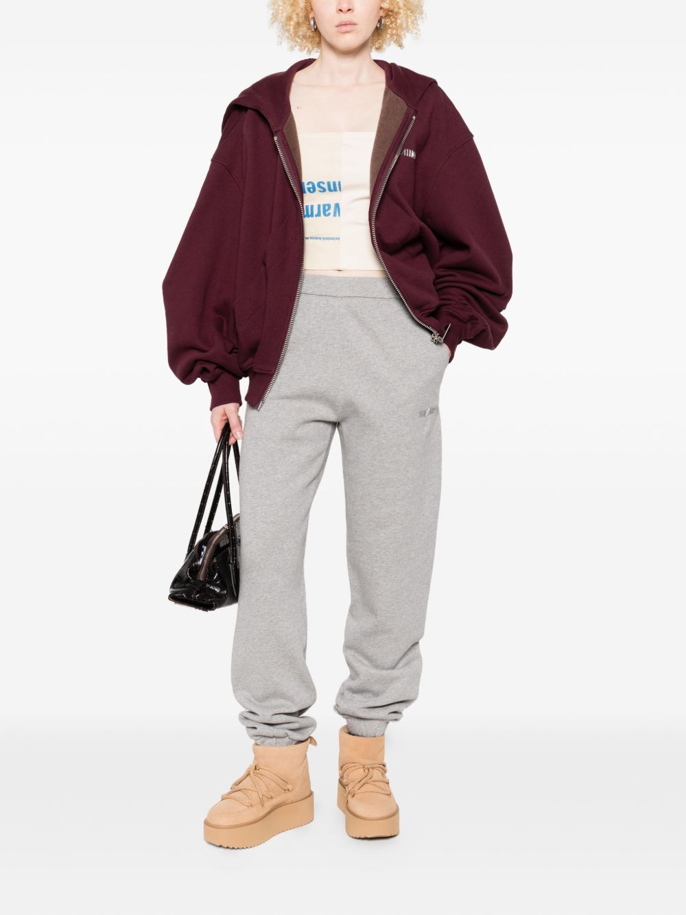 Soft Cotton Fleece Track Pants