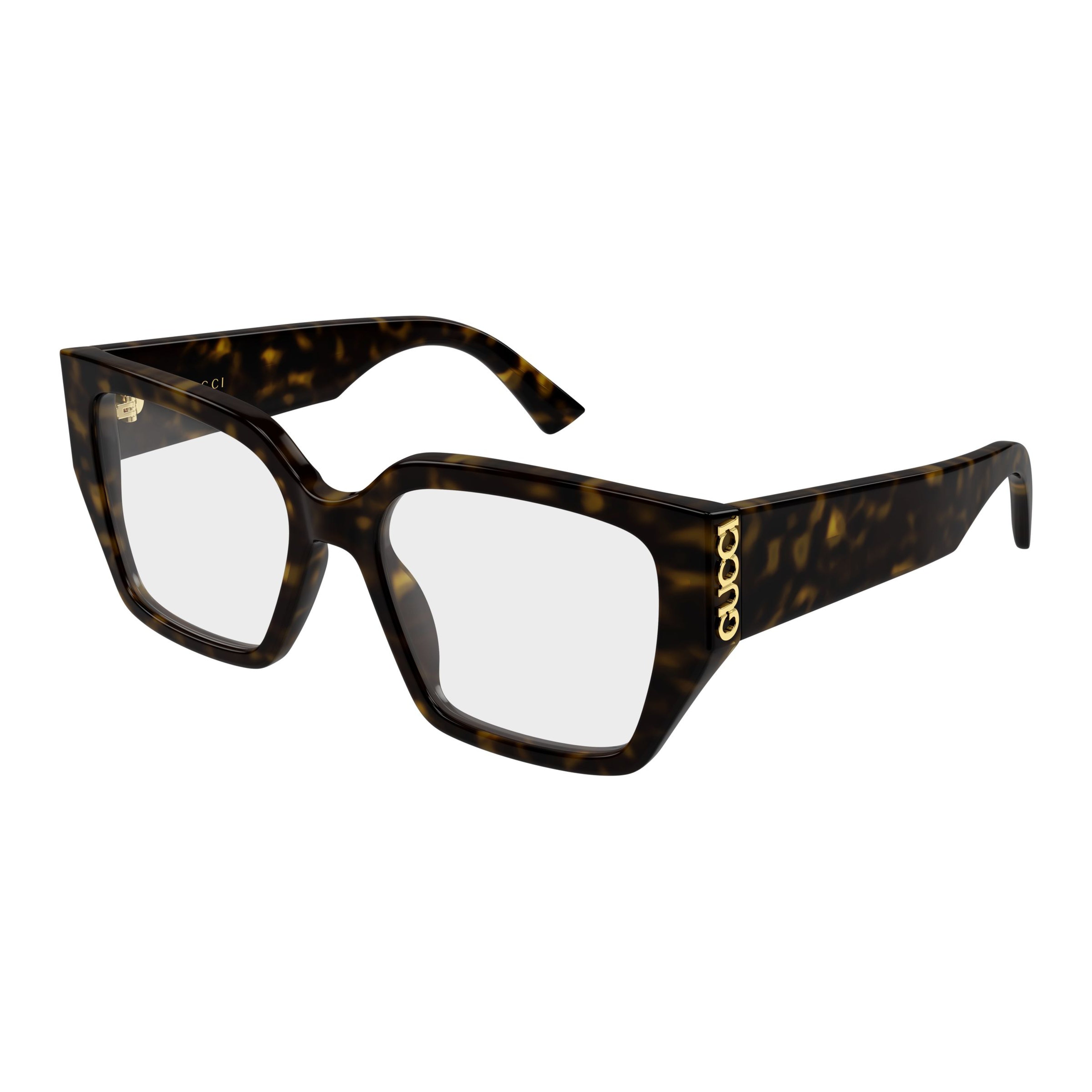 Gg2042o Oversized Square Tortoiseshell Sunglasses