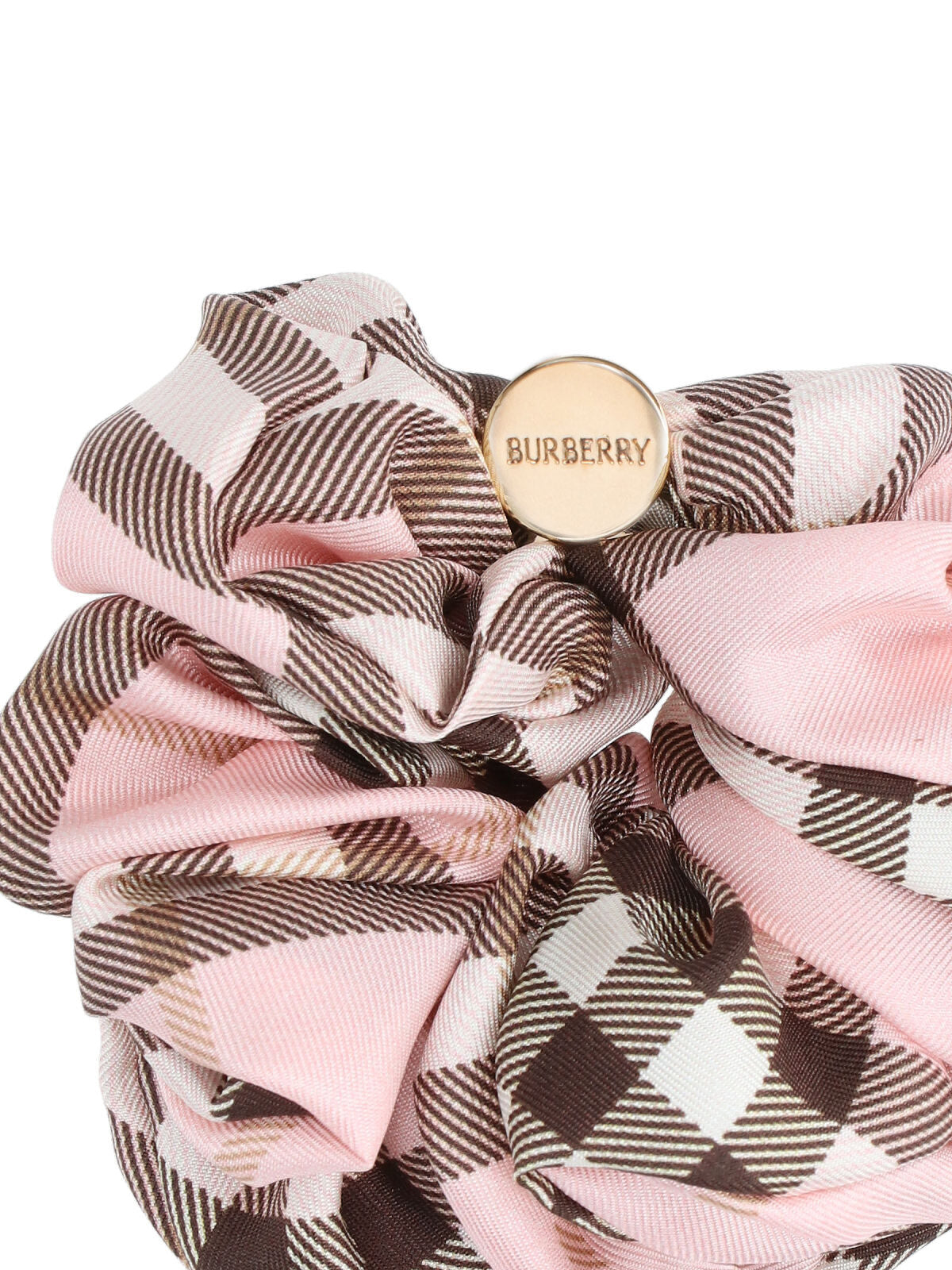 "Check" Scrunchie – Pink