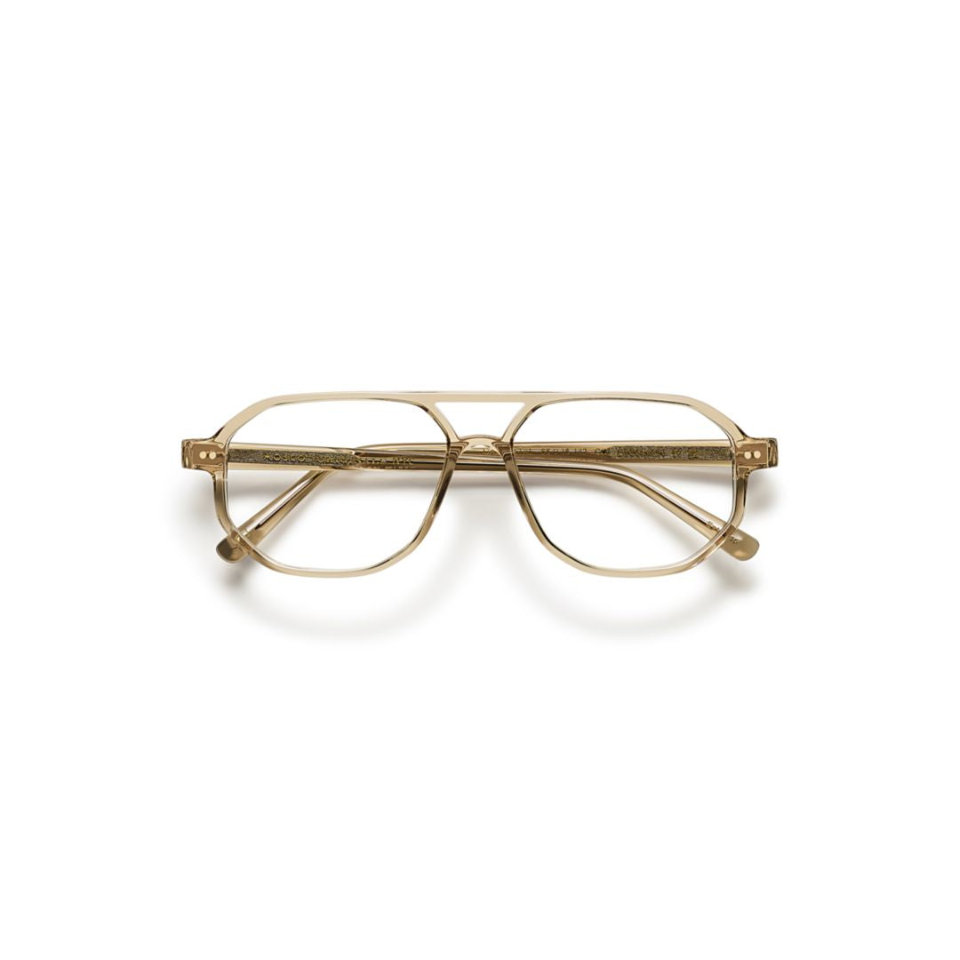 Or-Gaz-O Gazeektal Geometric Translucent Acetate Eyeglasses