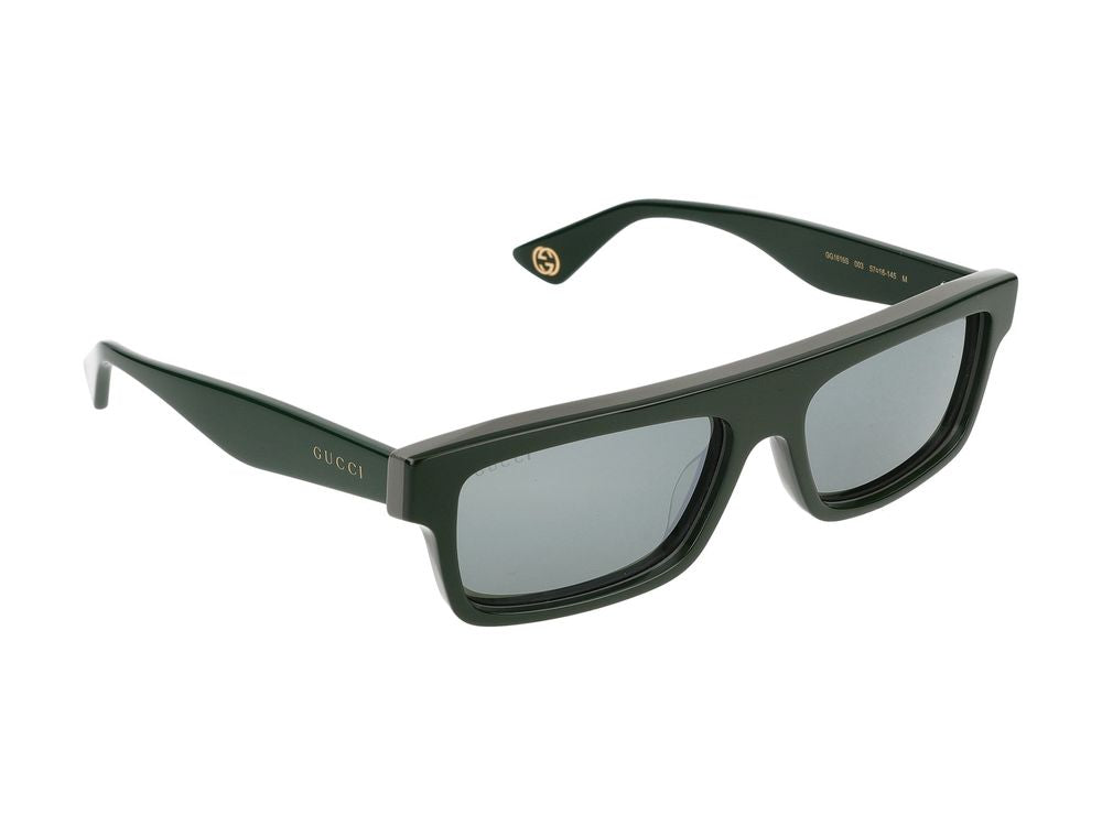 Sunglasses Gucci GG1616S 003 Green Green Silver 57/16/145