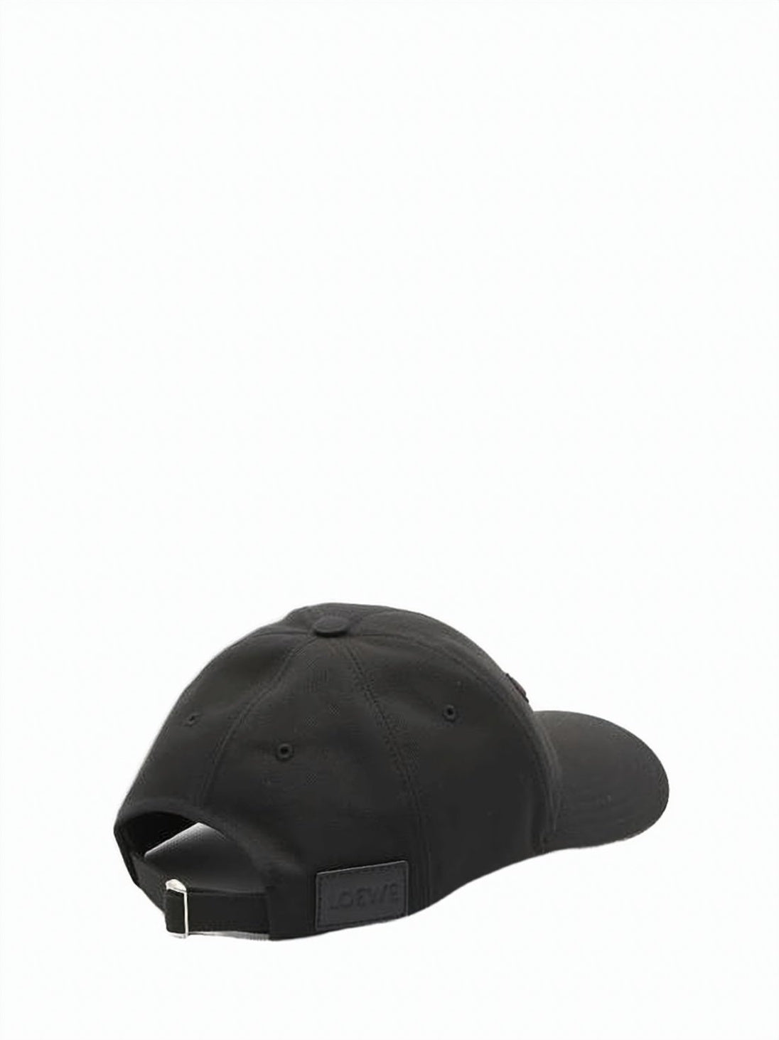Structured Black Baseball Cap