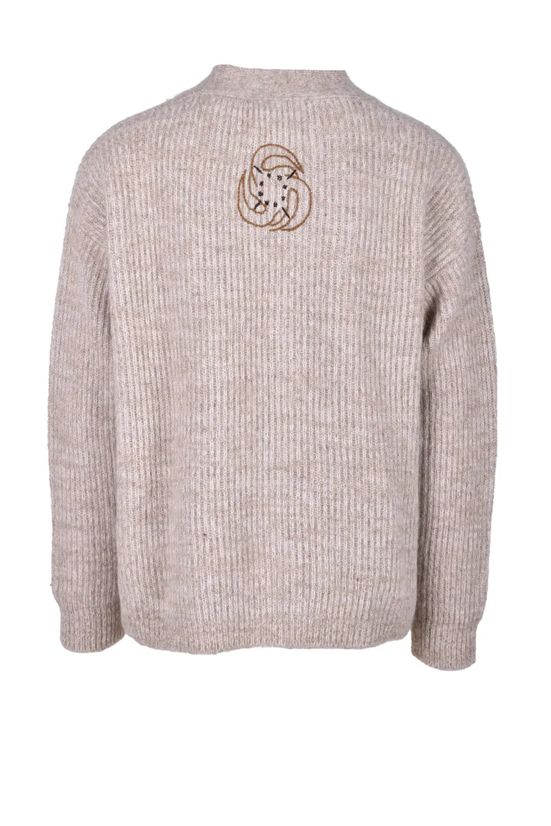 Adish Cardigan - Beige