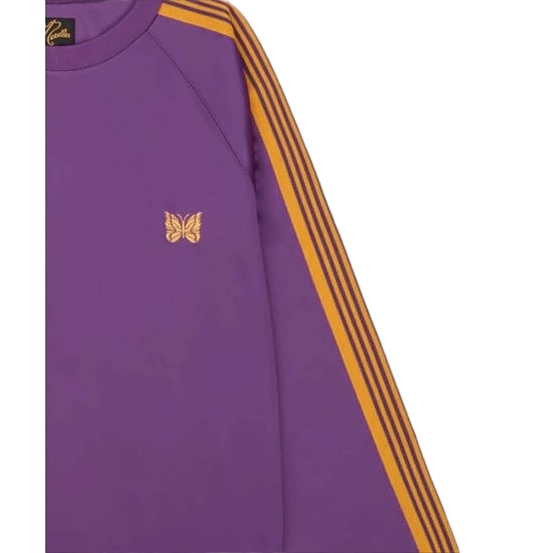 Long-Sleeve Top With Contrasting Stripes