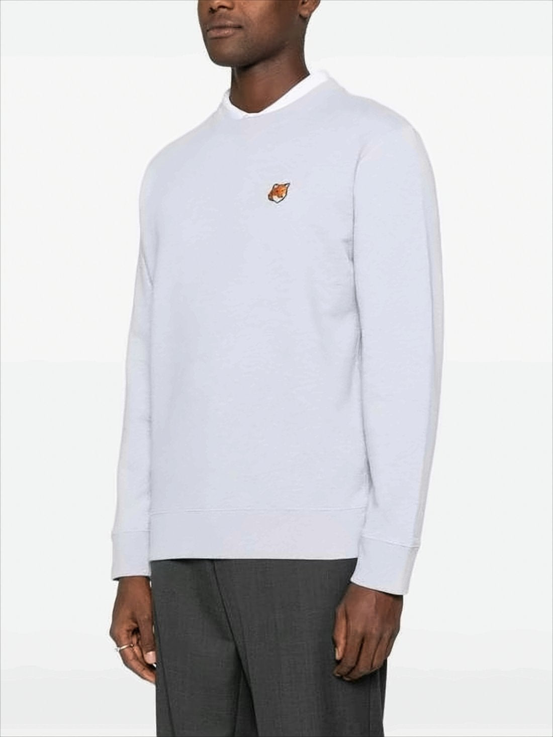 Light Grey Regular Sweatshirt