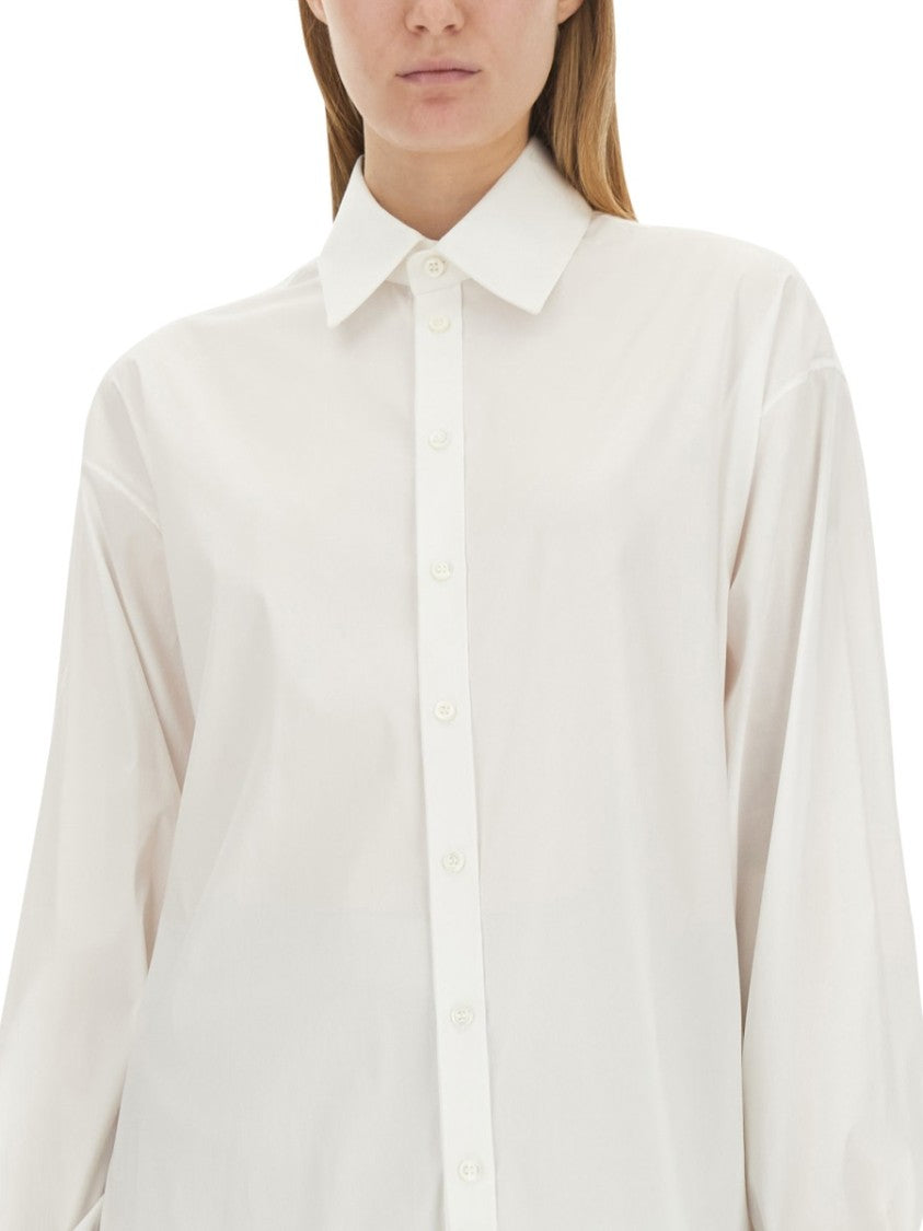 Relaxed Fit Drawstring Shirt