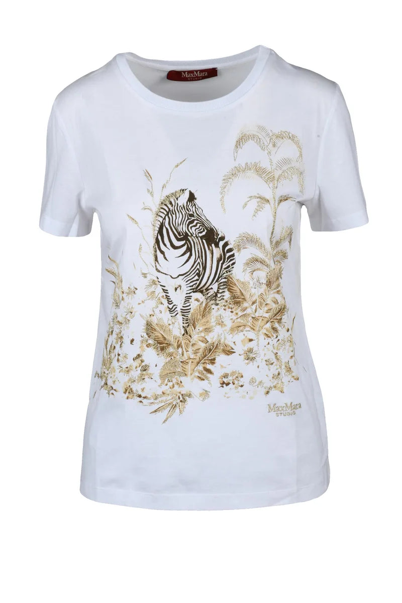 White Cotton T-shirt