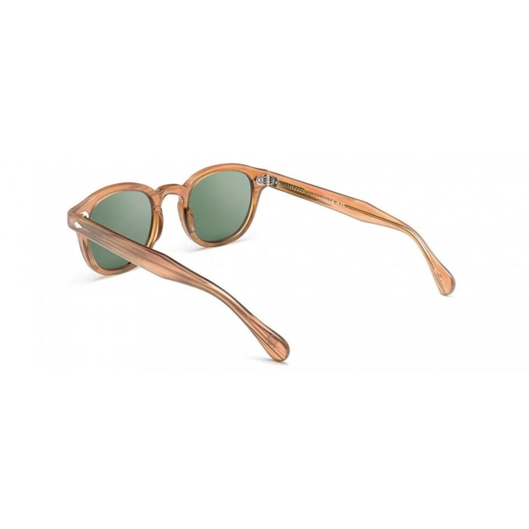 Or-Lem-S Lemtosh Sun Translucent Acetate Rounded Square Sunglasses