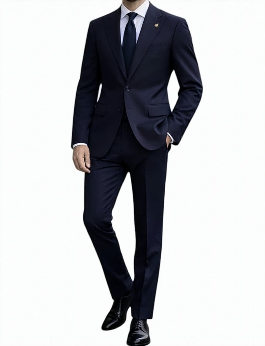 Single Breasted Two Piece Suit