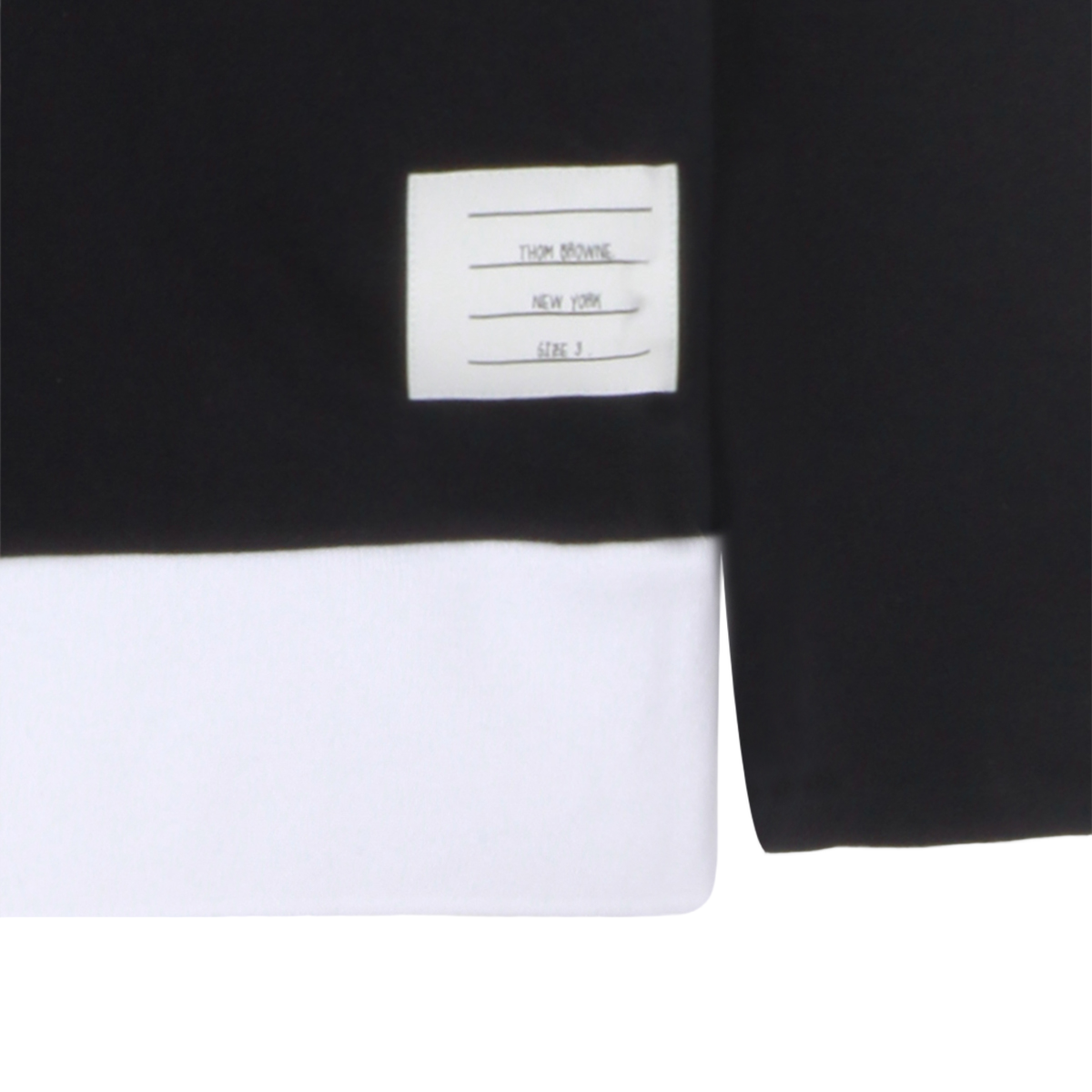 Black Zip-Up Hoodie with Contrast Detailing