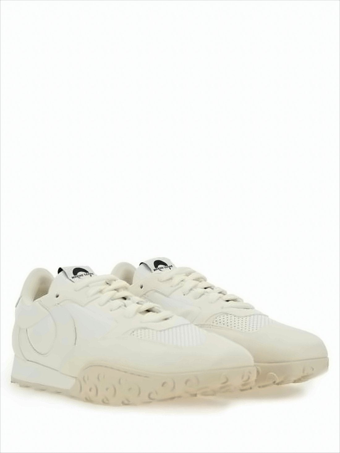 Low-Top Sneakers with Perforated Toe Box