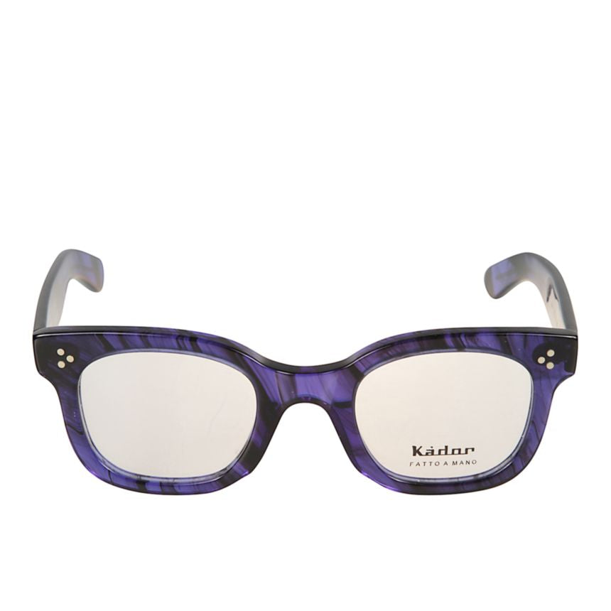 Heritage Rectangular Marbled Frame Kador Eyeglasses